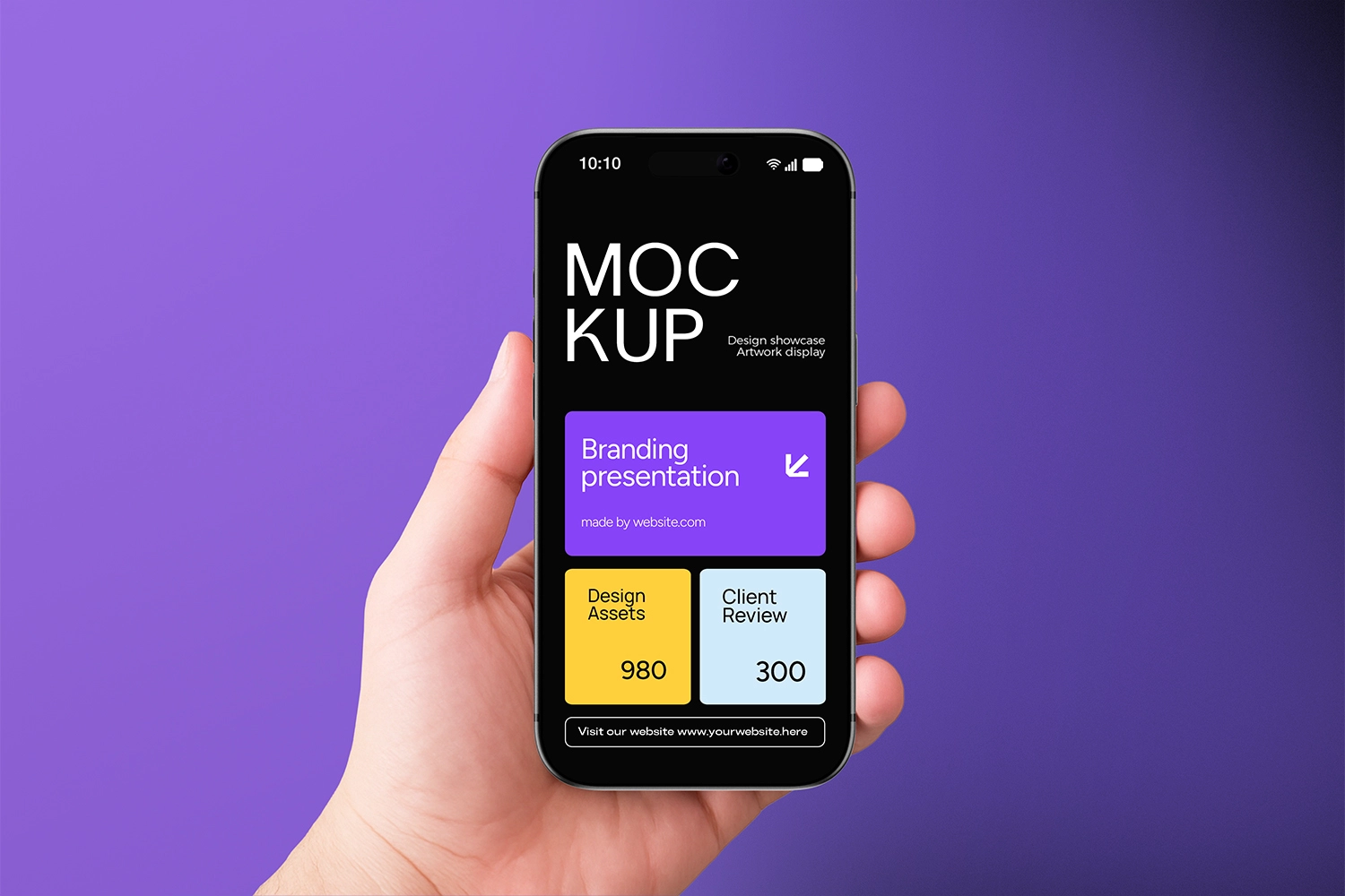 Hand Holding iPhone 17 Pro Max Mockup