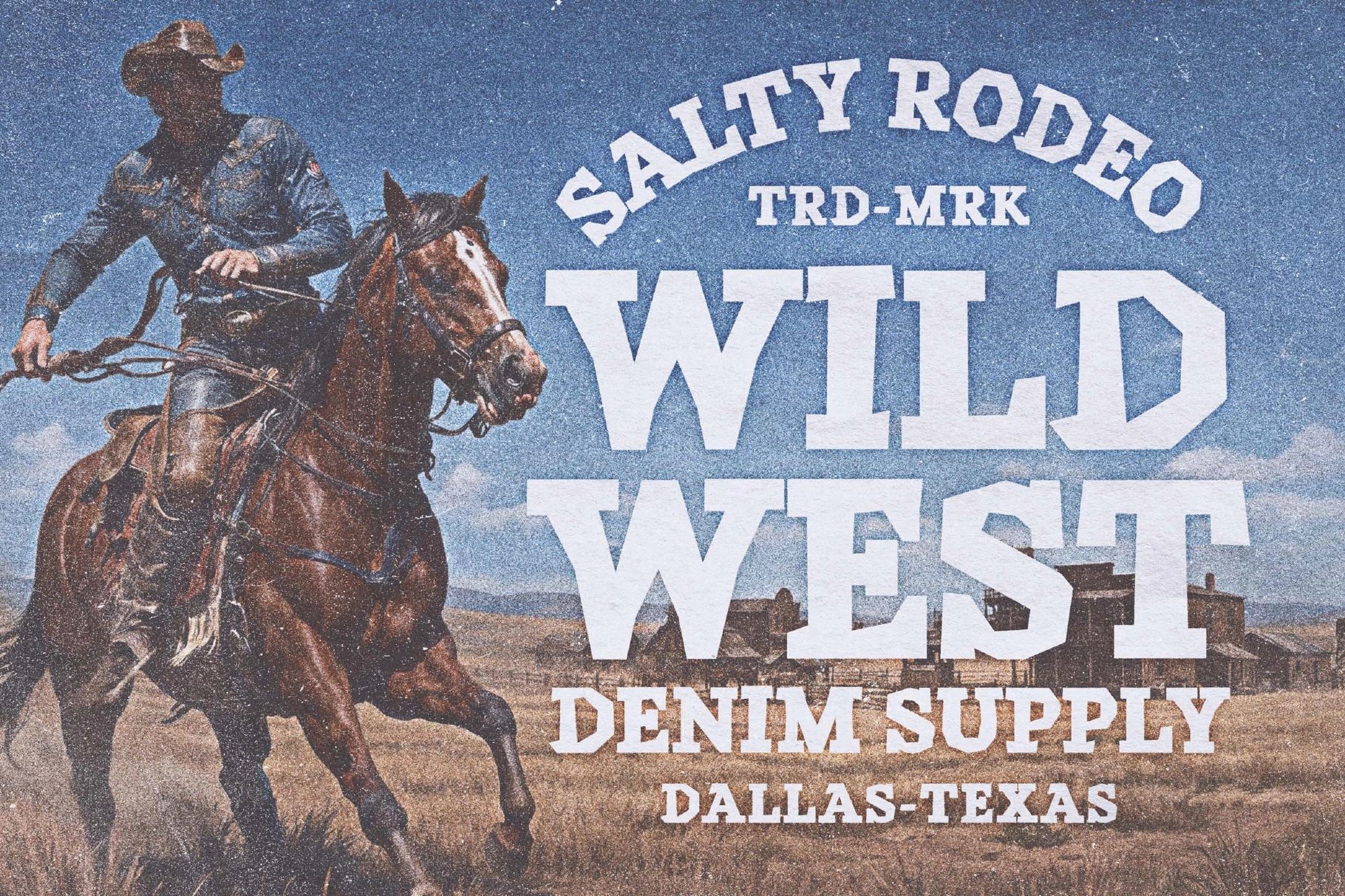Union Rodeo – Slab Serif Western Style Font