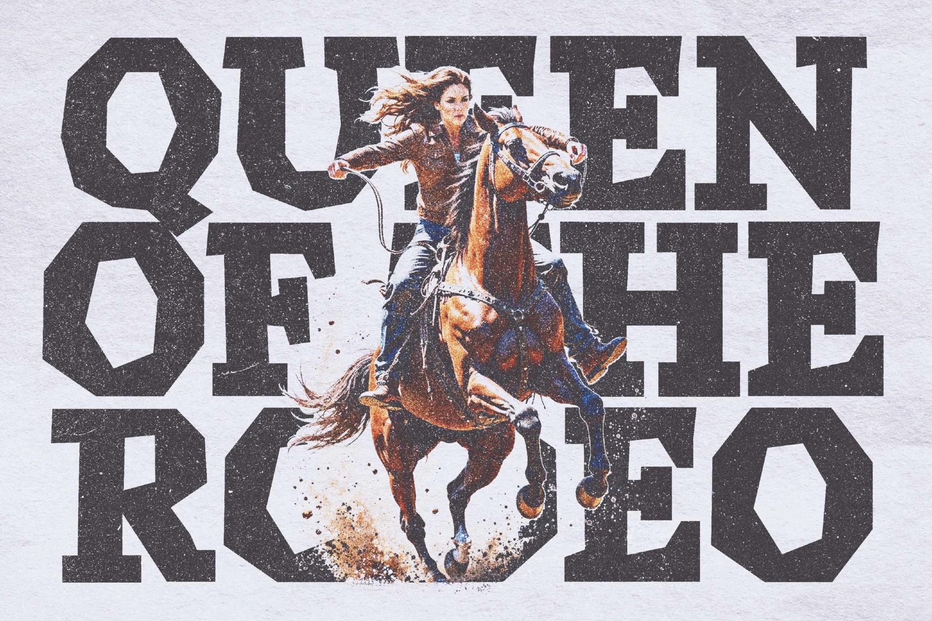 Union Rodeo – Slab Serif Western Style Font