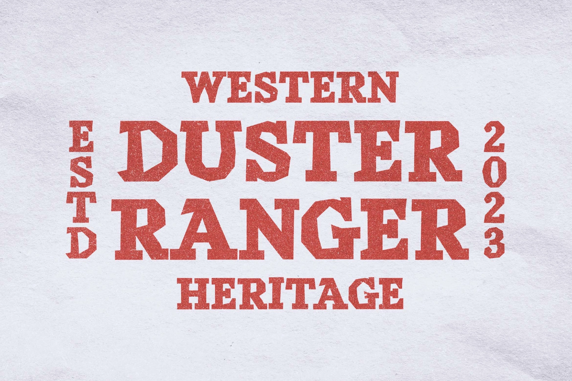 Union Rodeo – Slab Serif Western Style Font
