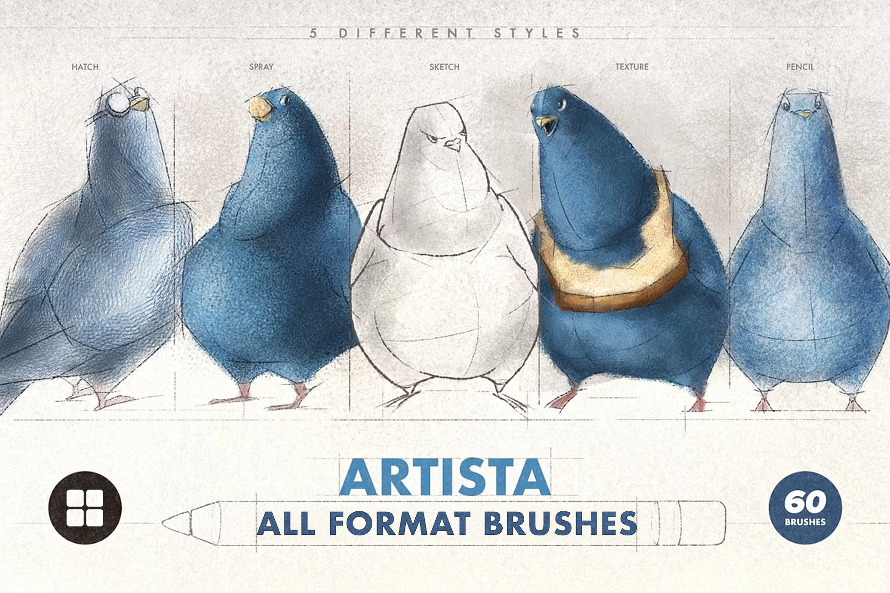 Artista Multi-App Brushes