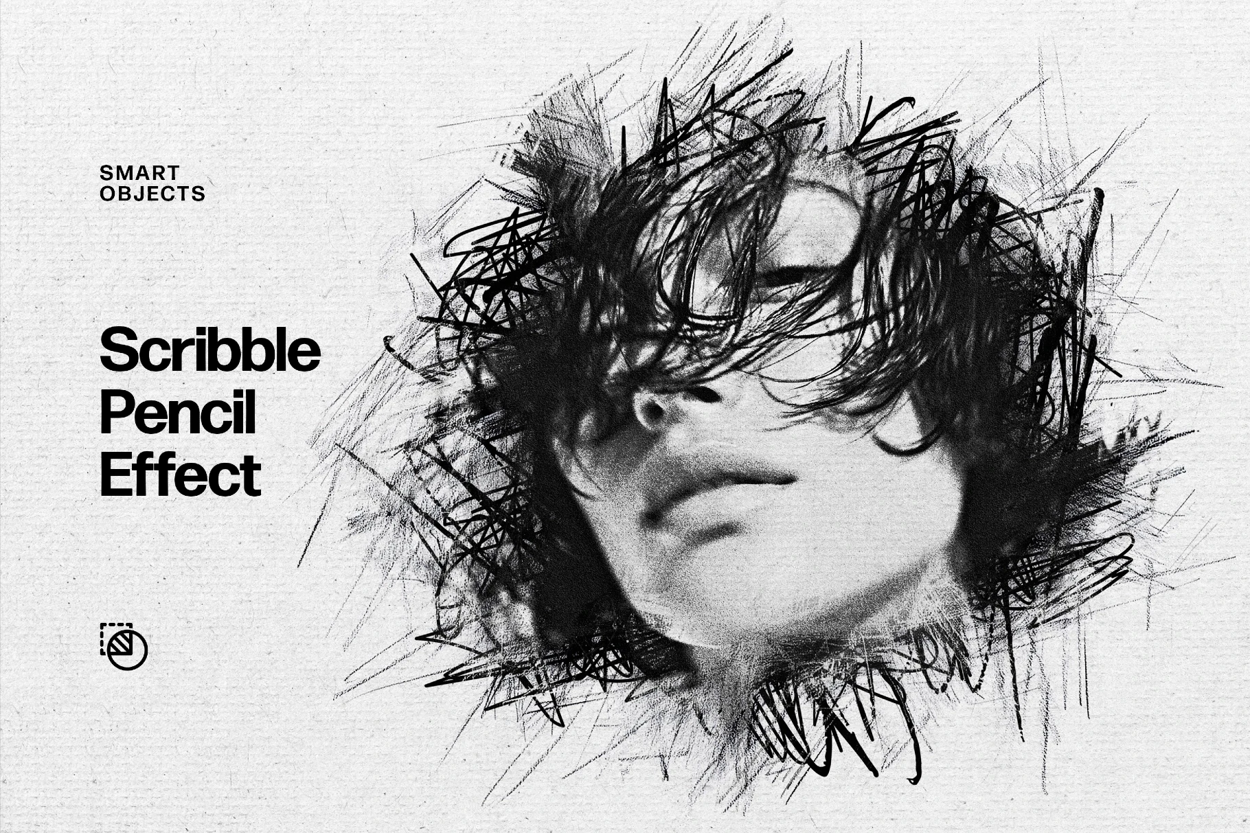 Scribble Pencil Photo Effect