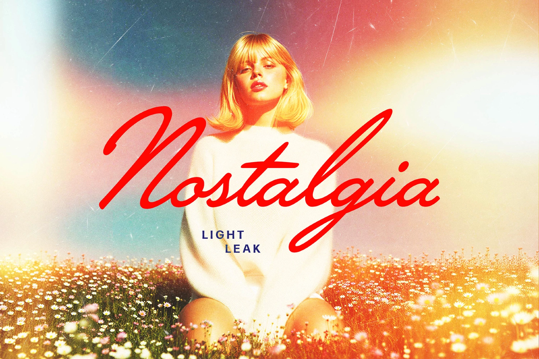 Nostalgia Light Leak Photo Effect