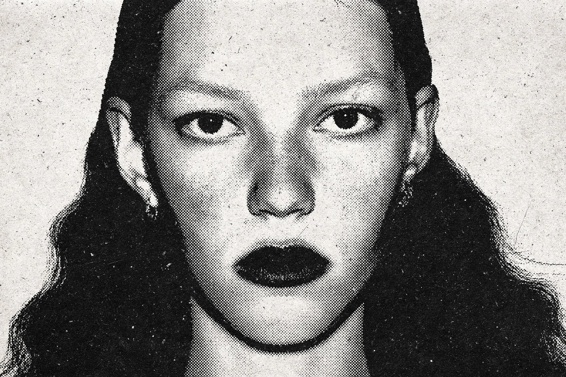 Grunge Print Photo Effect