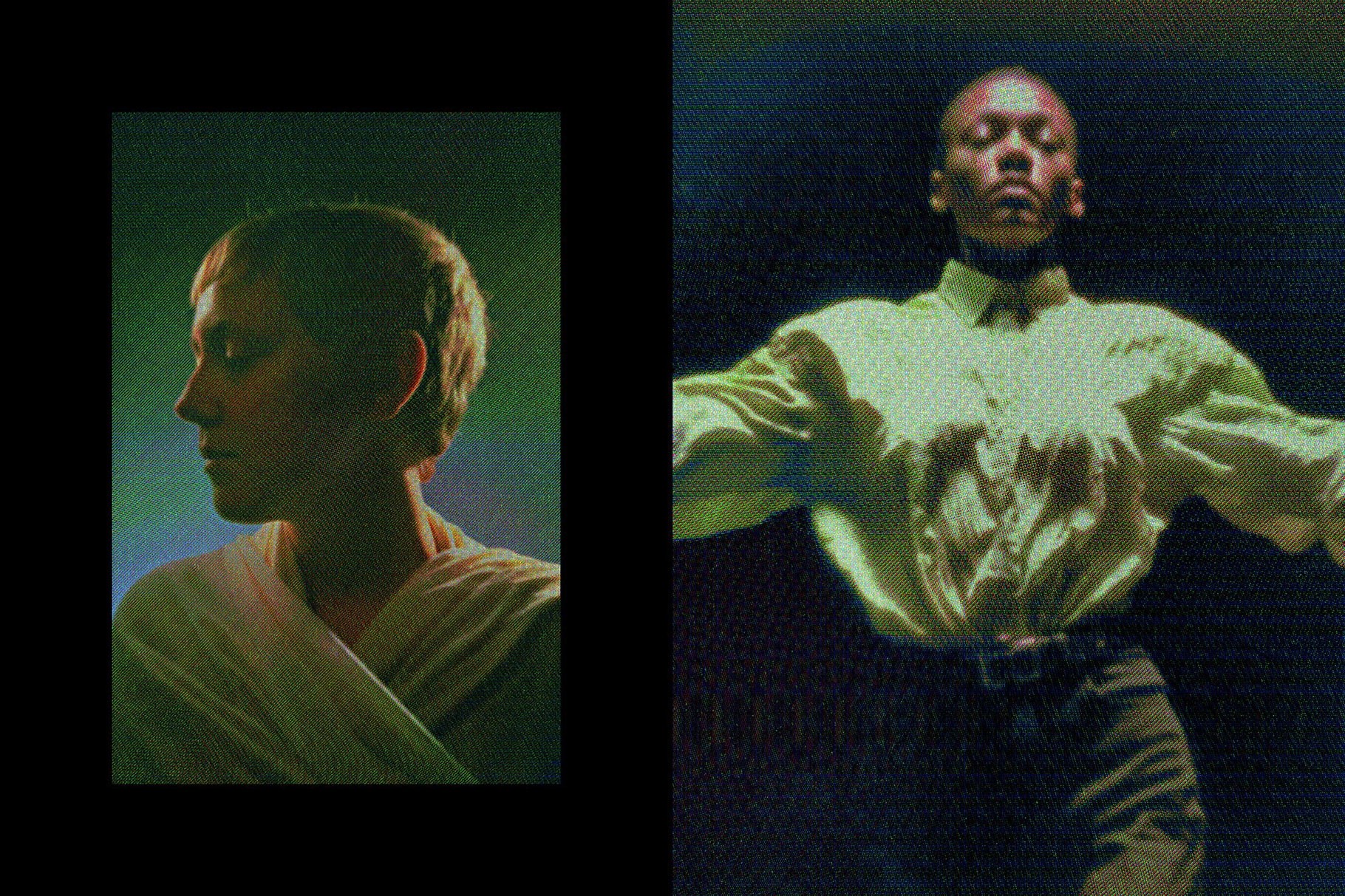 Matrix CRT Photo Effect