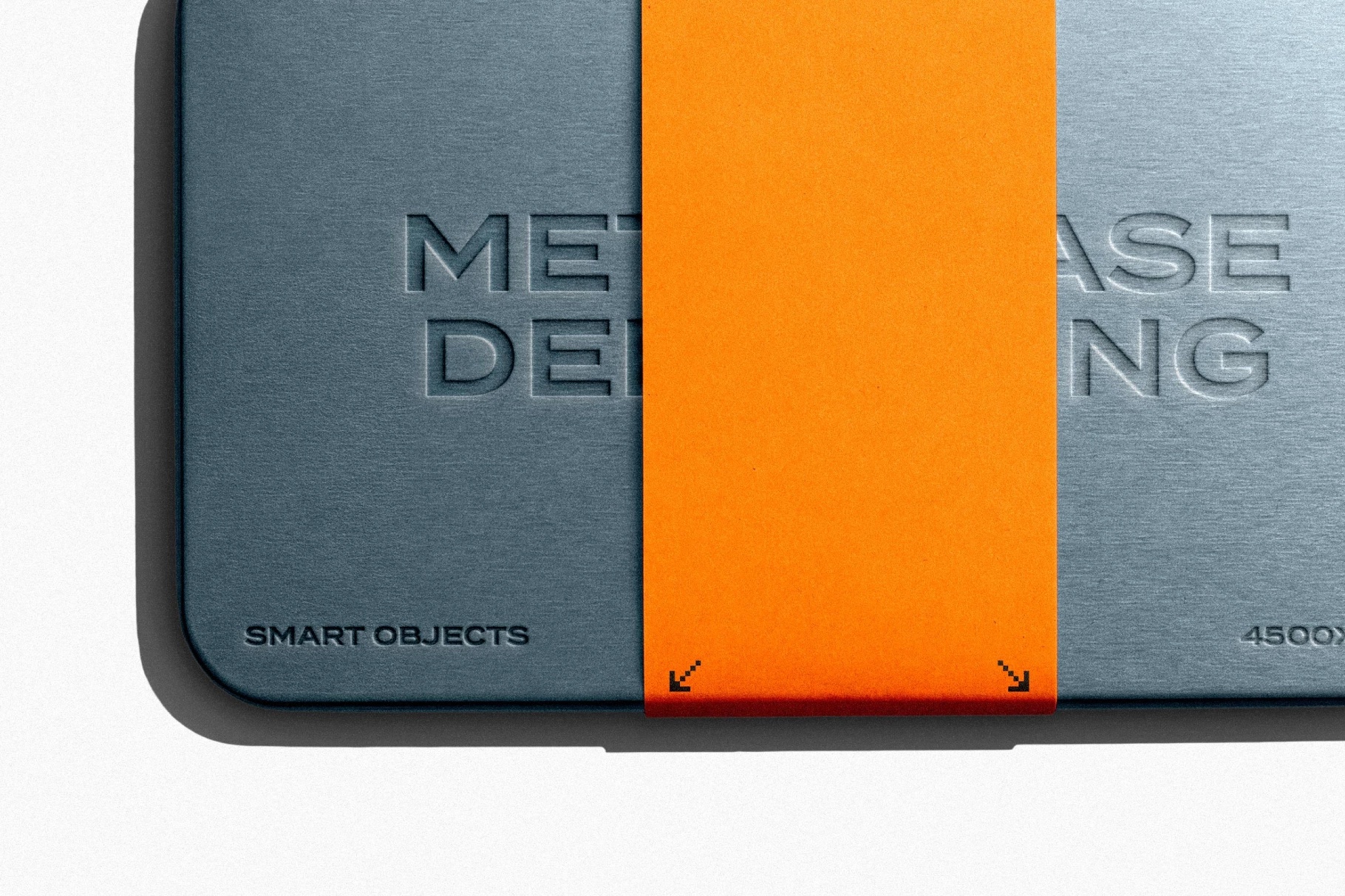Metal Case Packaging Mockup