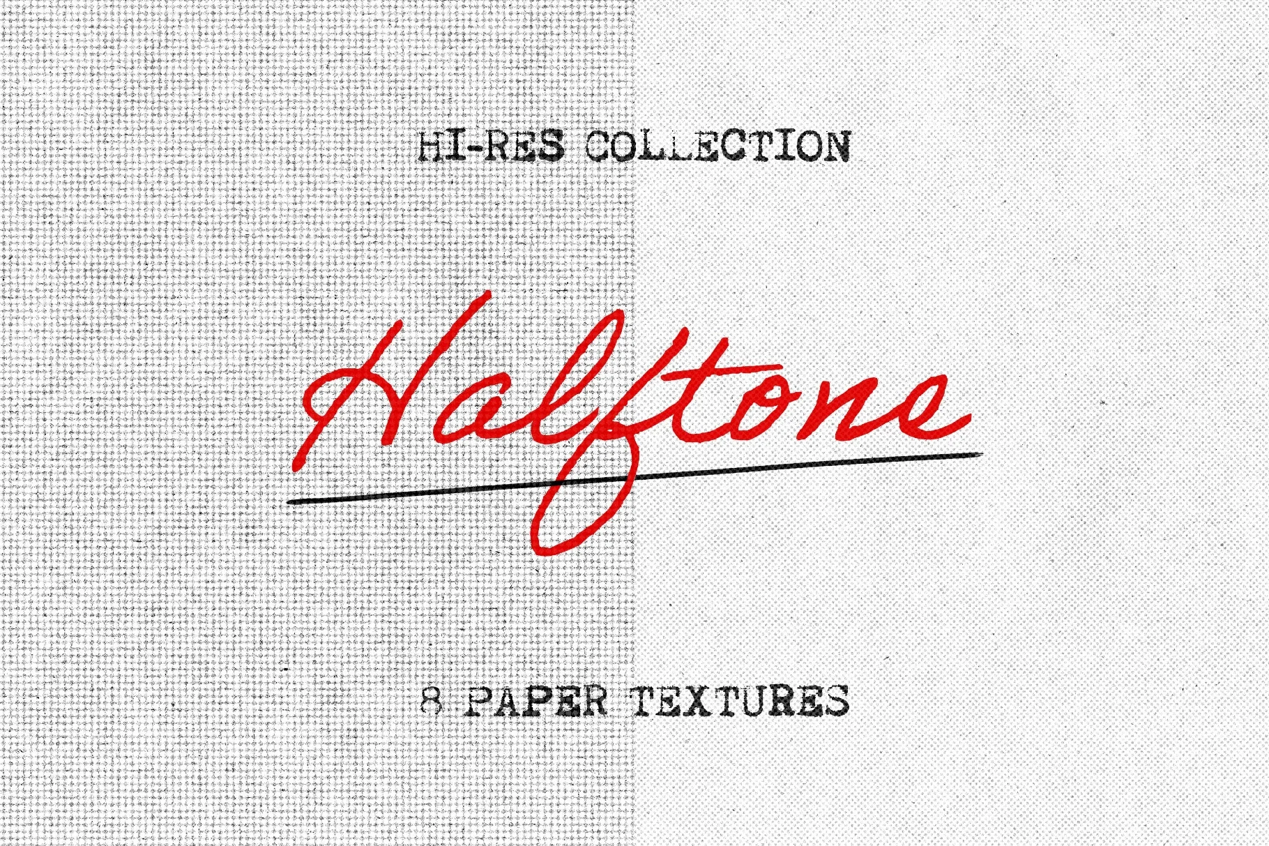 Halftone Paper Overlays