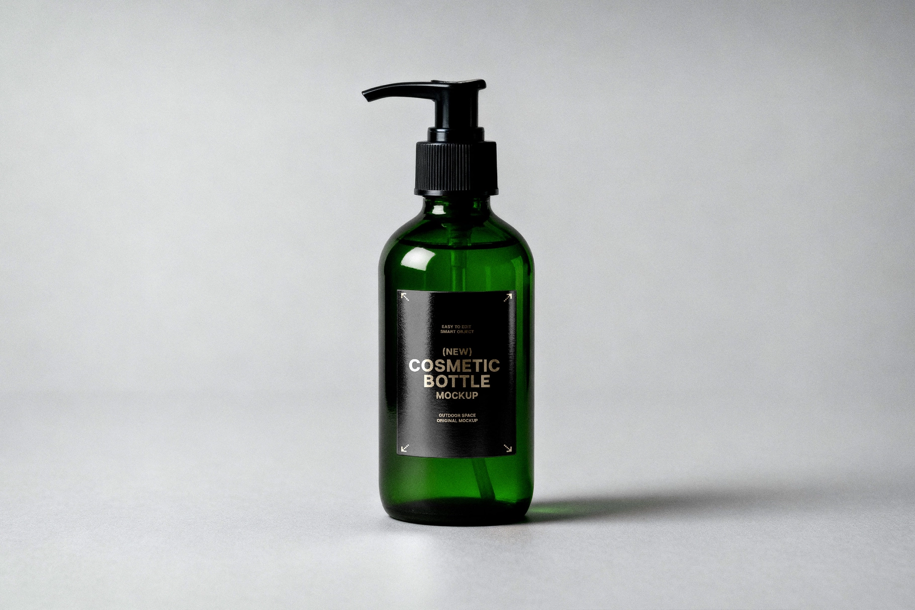 Liquid Soap Bottle Mockup