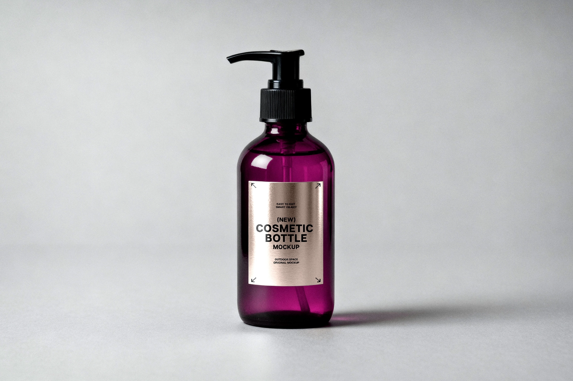 Liquid Soap Bottle Mockup