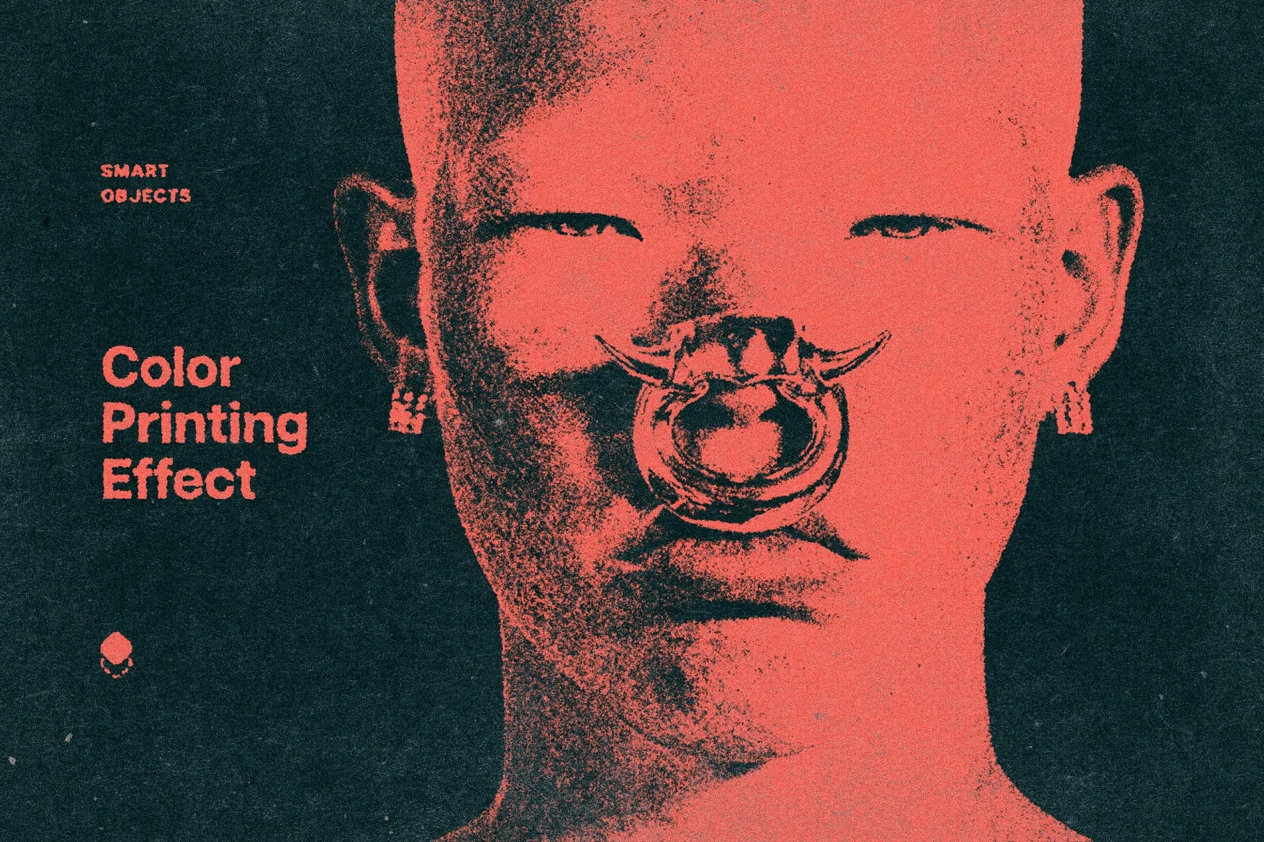 Color Print Paper Effect