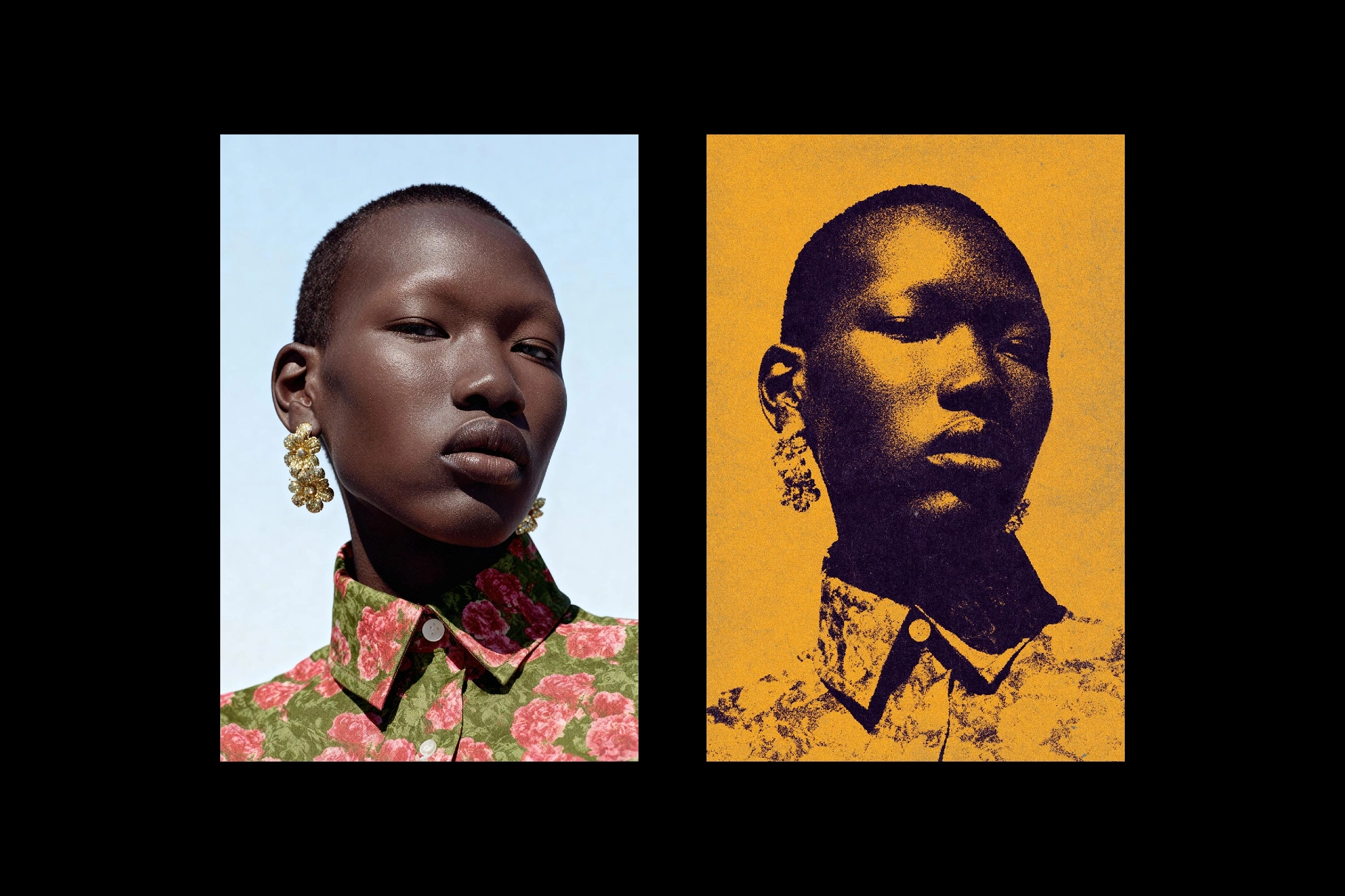 Color Print Paper Effect