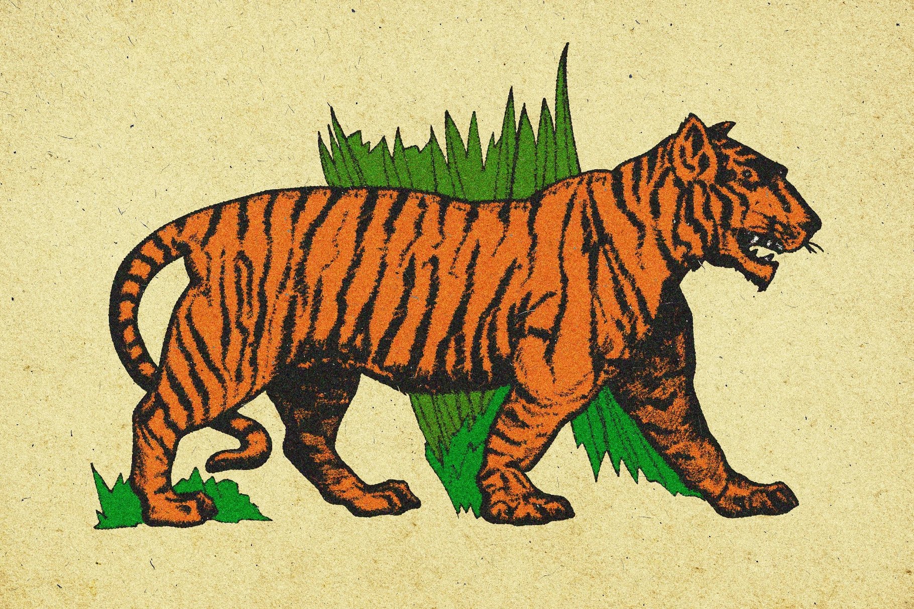 Vintage Paper Print Effect