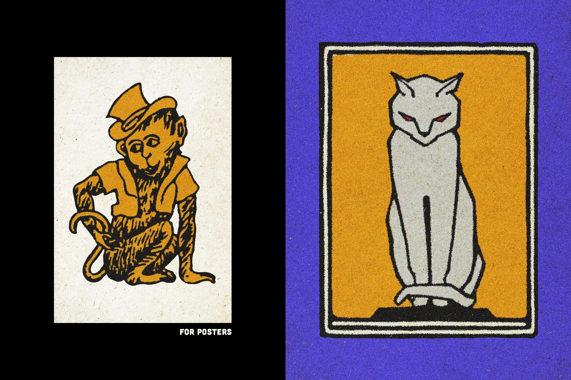 Vintage Paper Print Effect