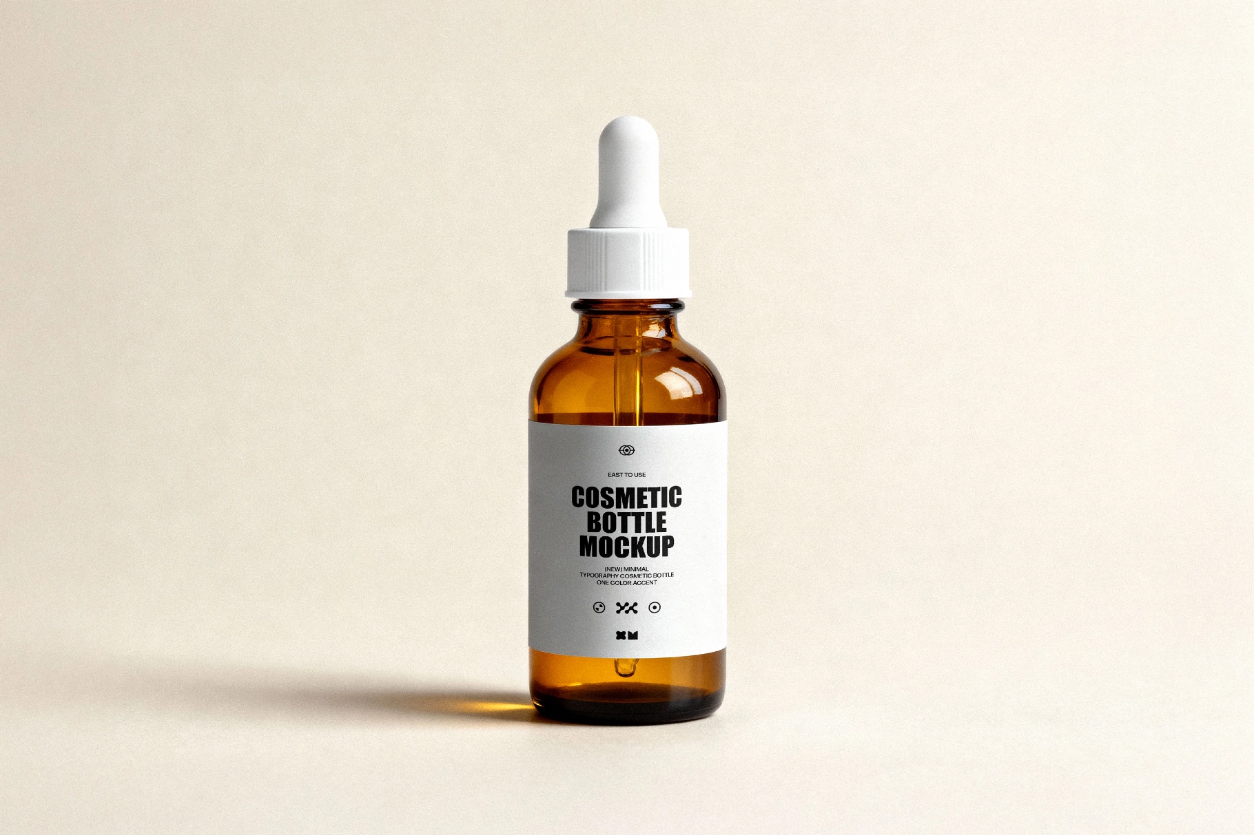 Serum Dropper Bottle Mockup