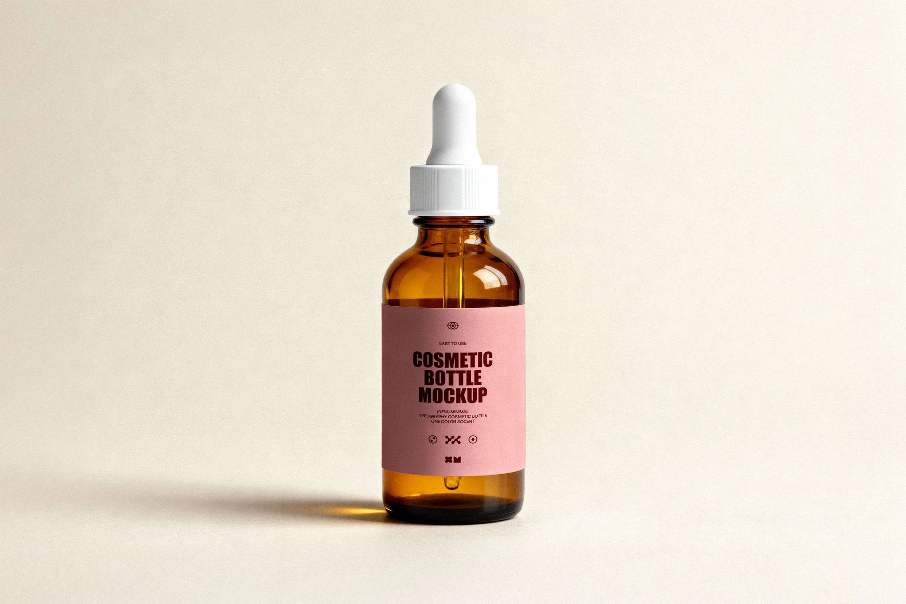 Serum Dropper Bottle Mockup