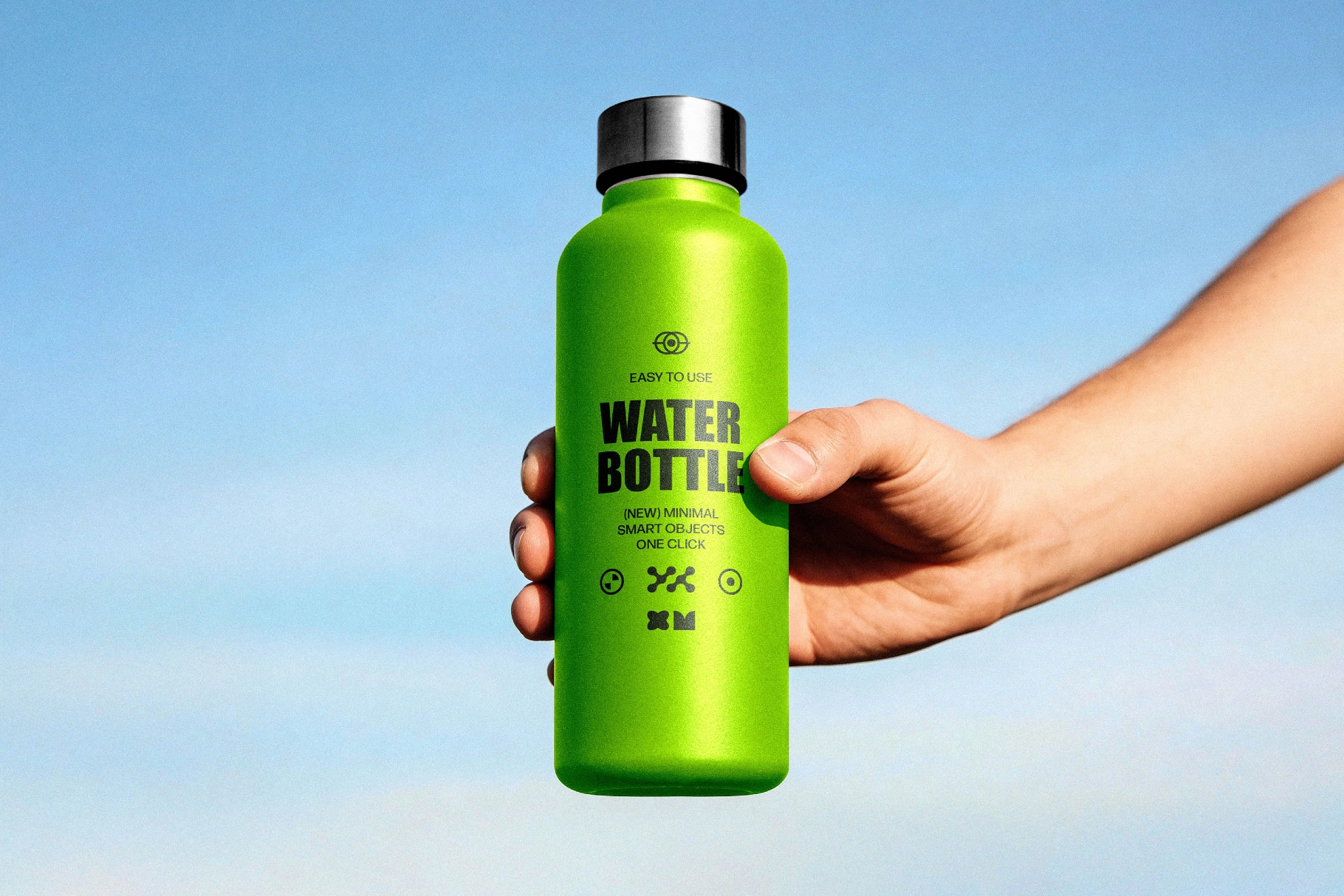 Insulated Water Bottle Mockup