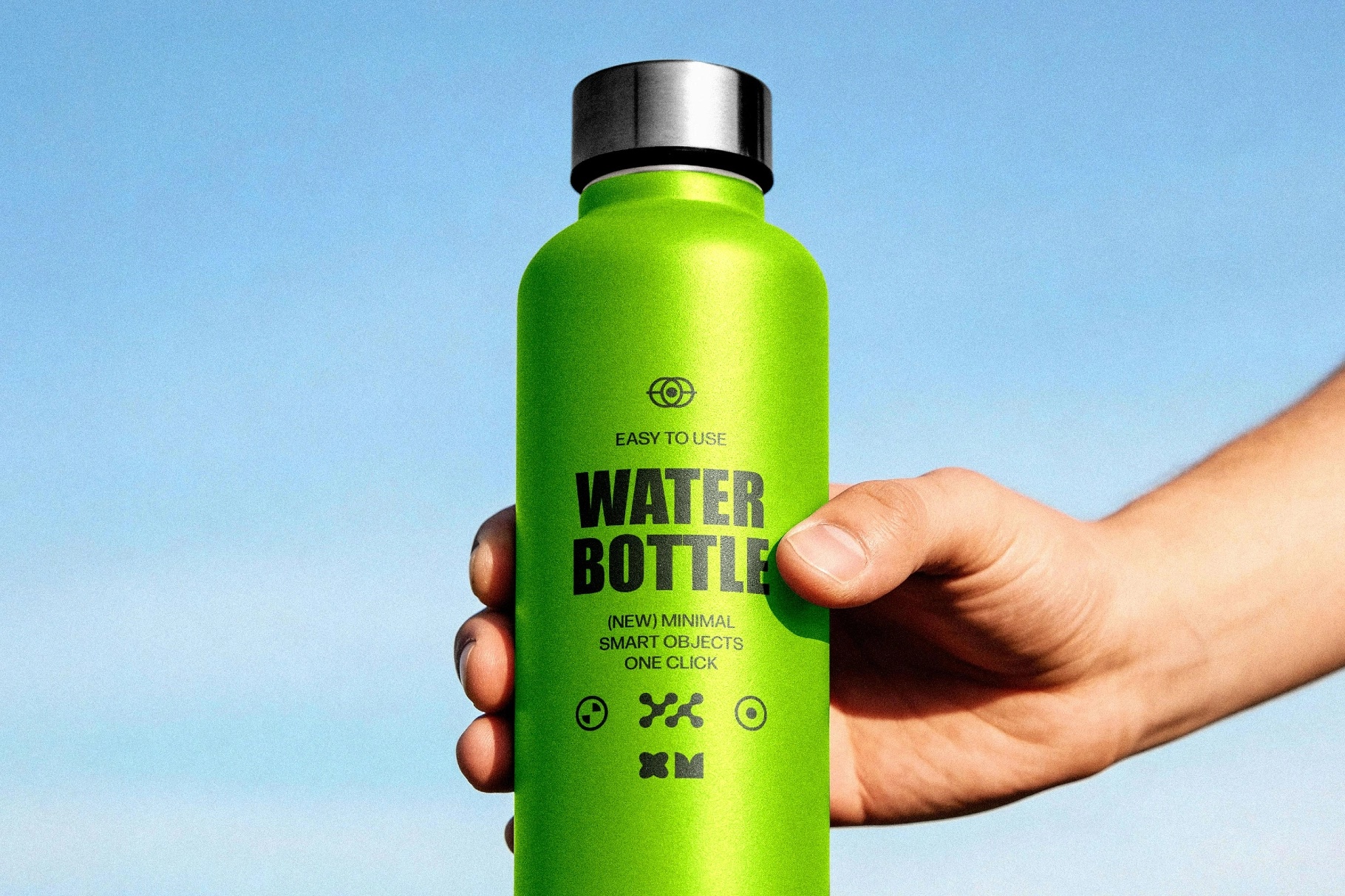 Insulated Water Bottle Mockup