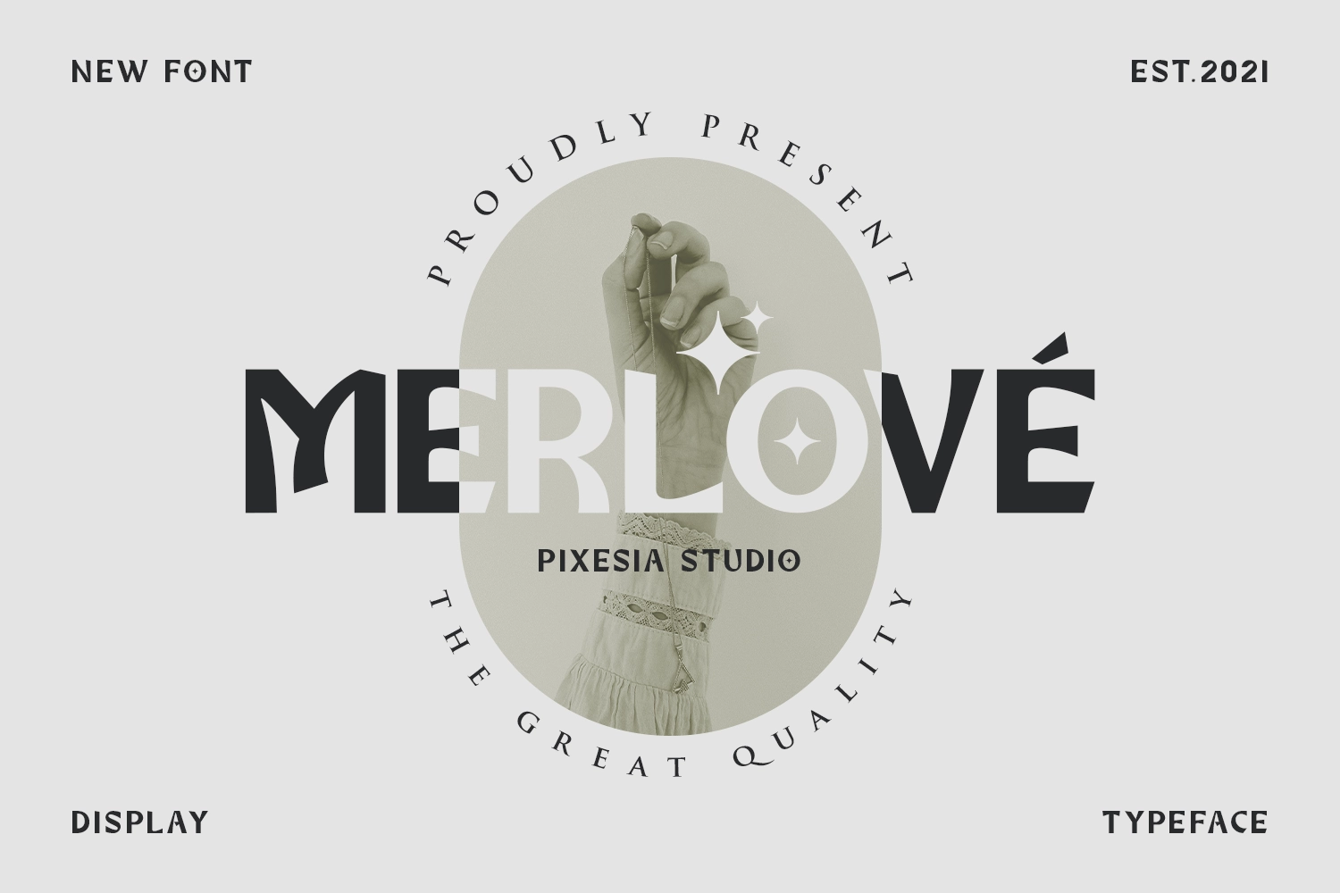 Merlove - Contemporary Display Font
