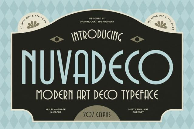Nuvadeco Font