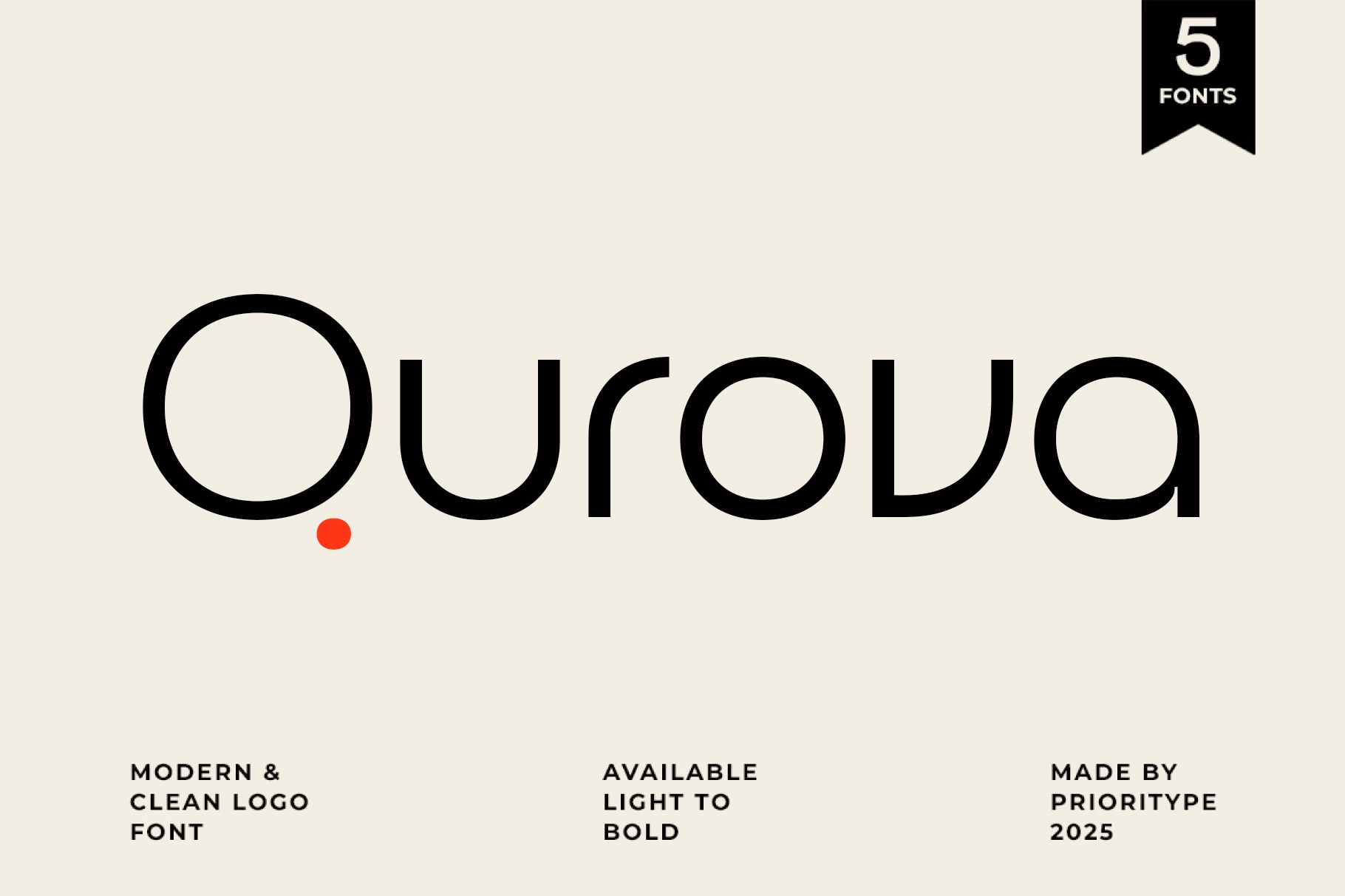 Qurova - Logo Font