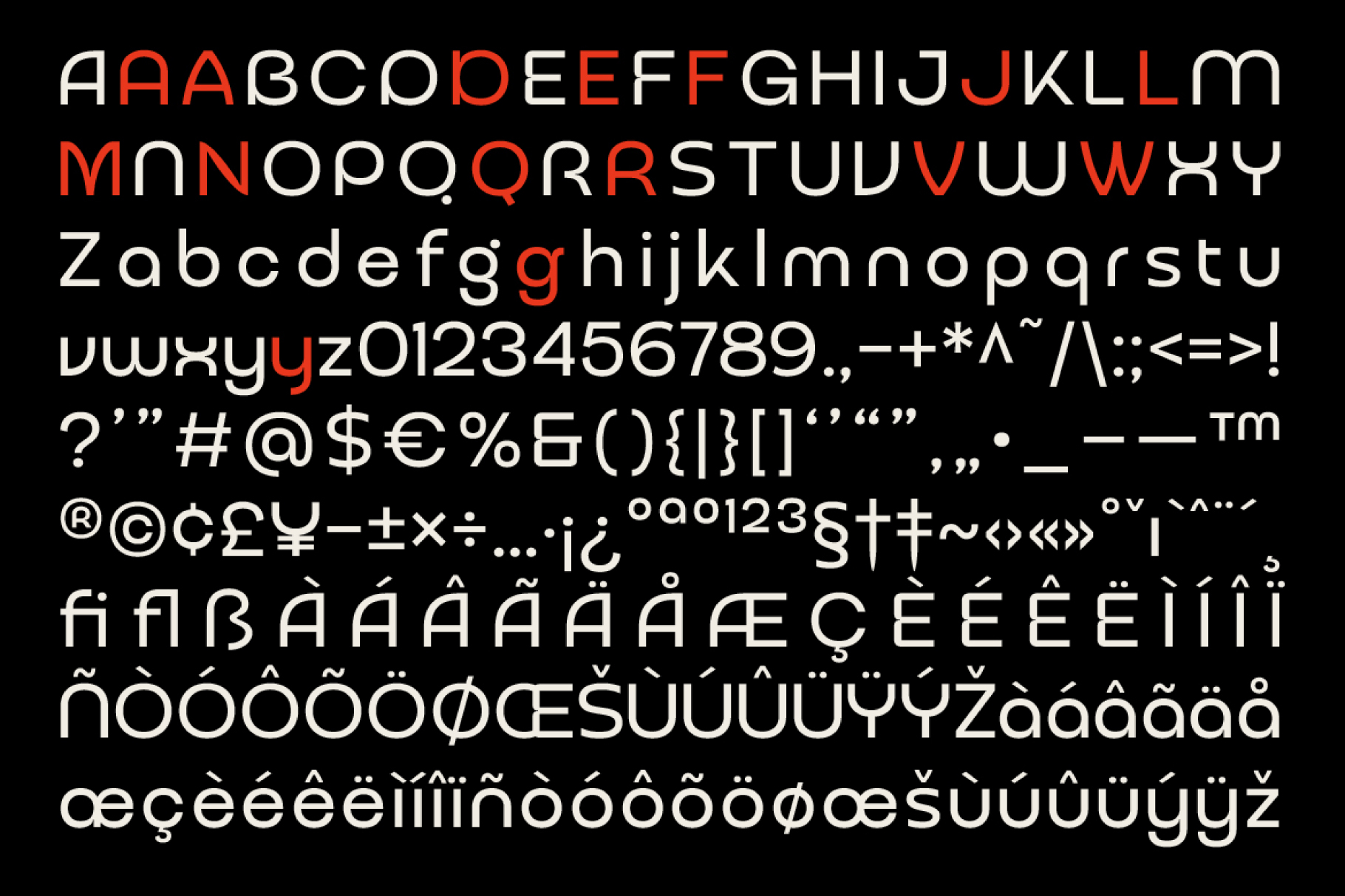 Qurova - Logo Font