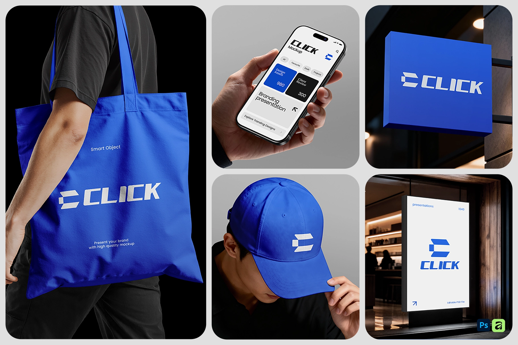 Branding Identity Mockup Set