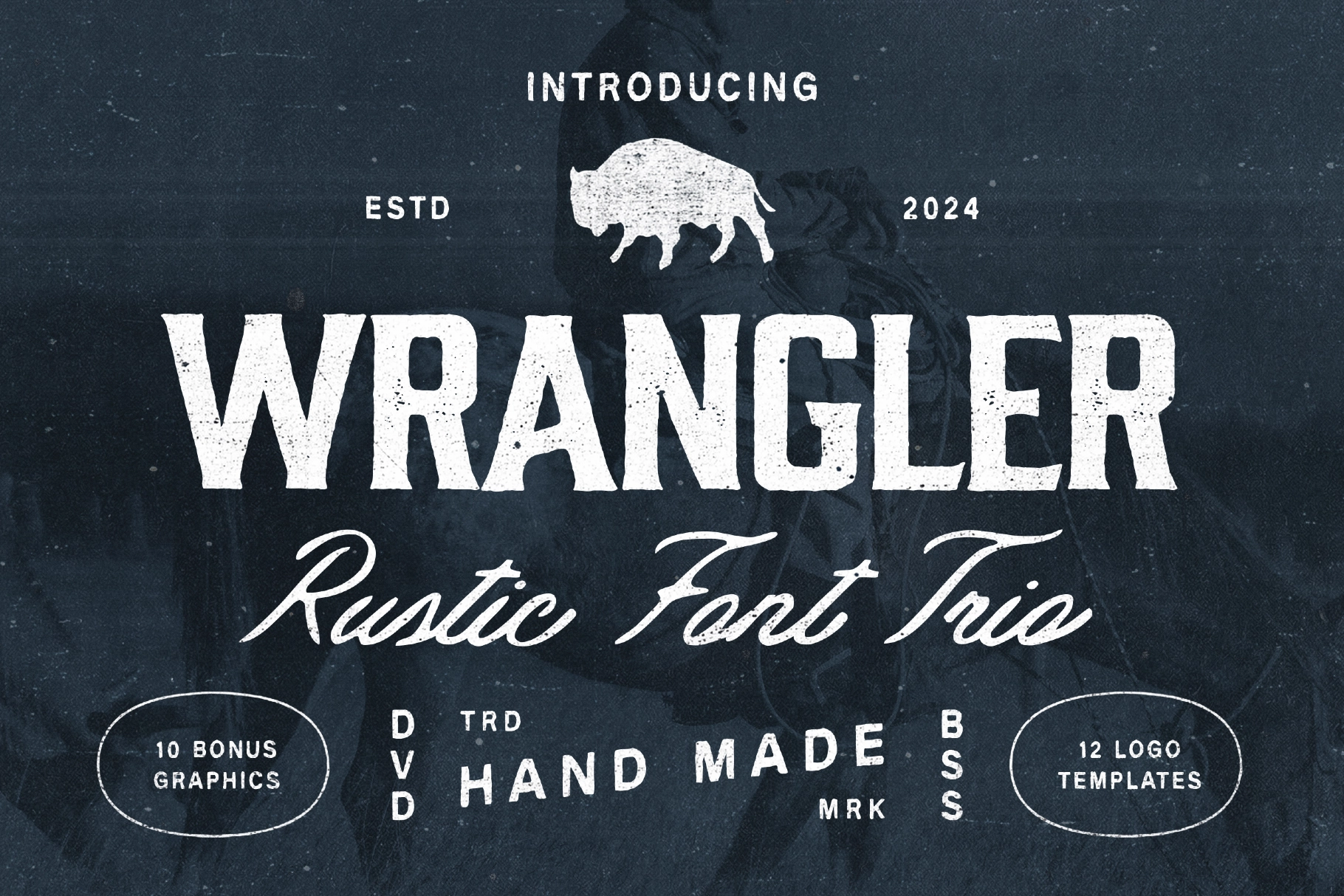 Wrangler Font Trio & Extra