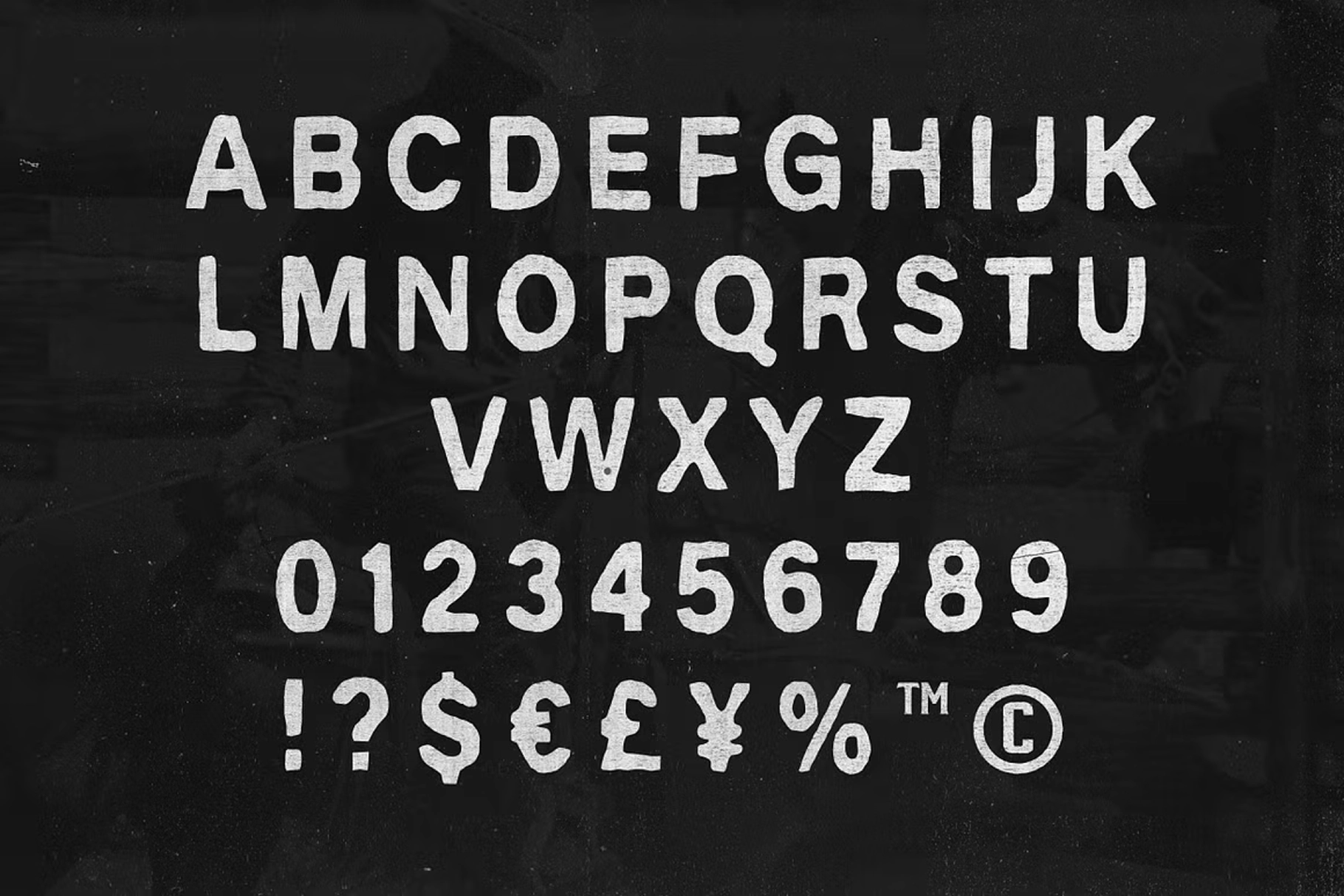 Wrangler Font Trio & Extra