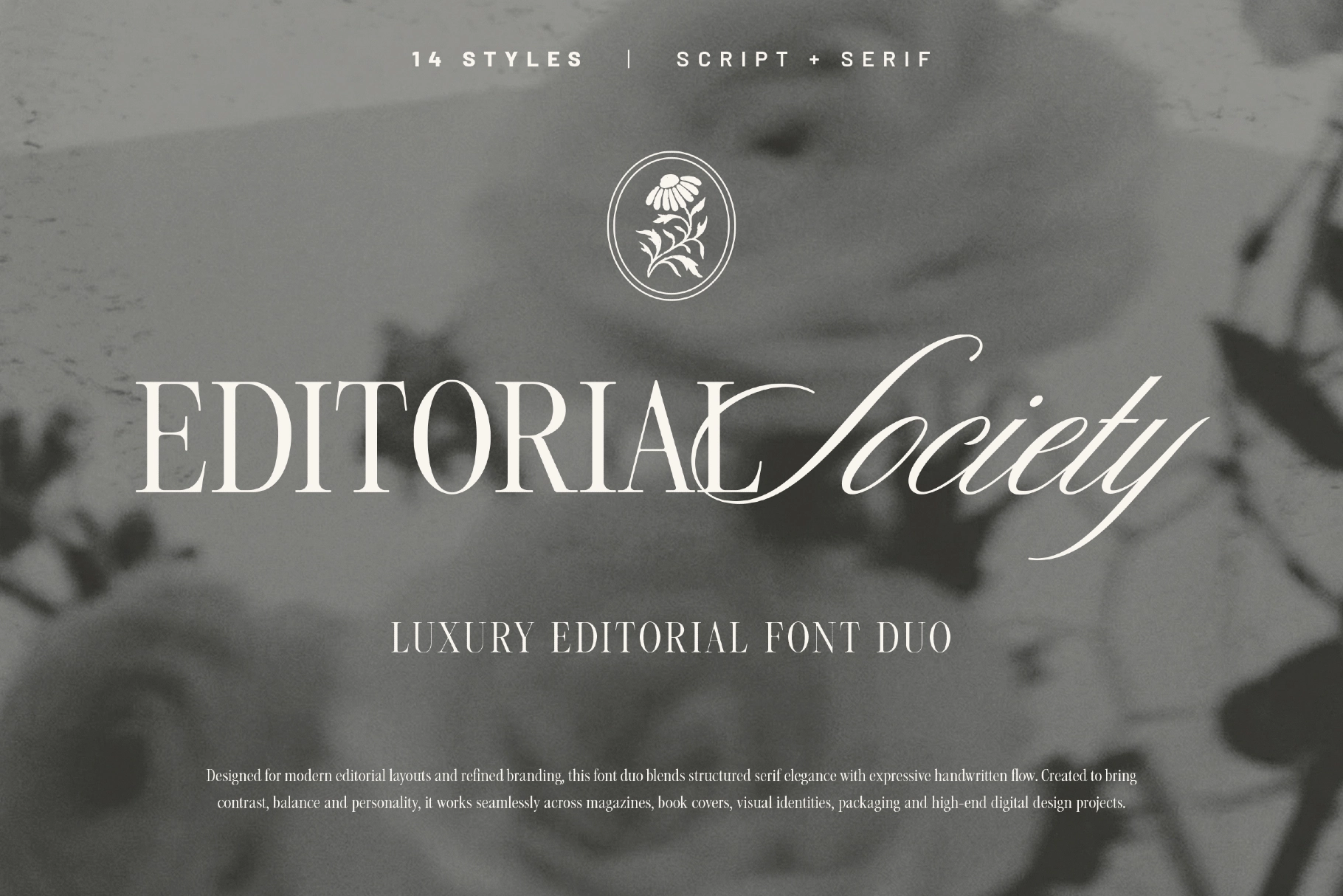 Editorial Society — Luxury Font Duo