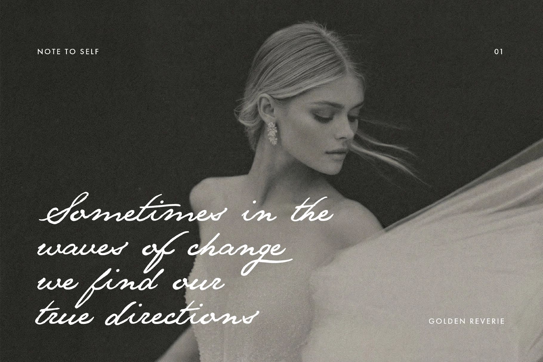 Golden Reverie — Nostalgic Script