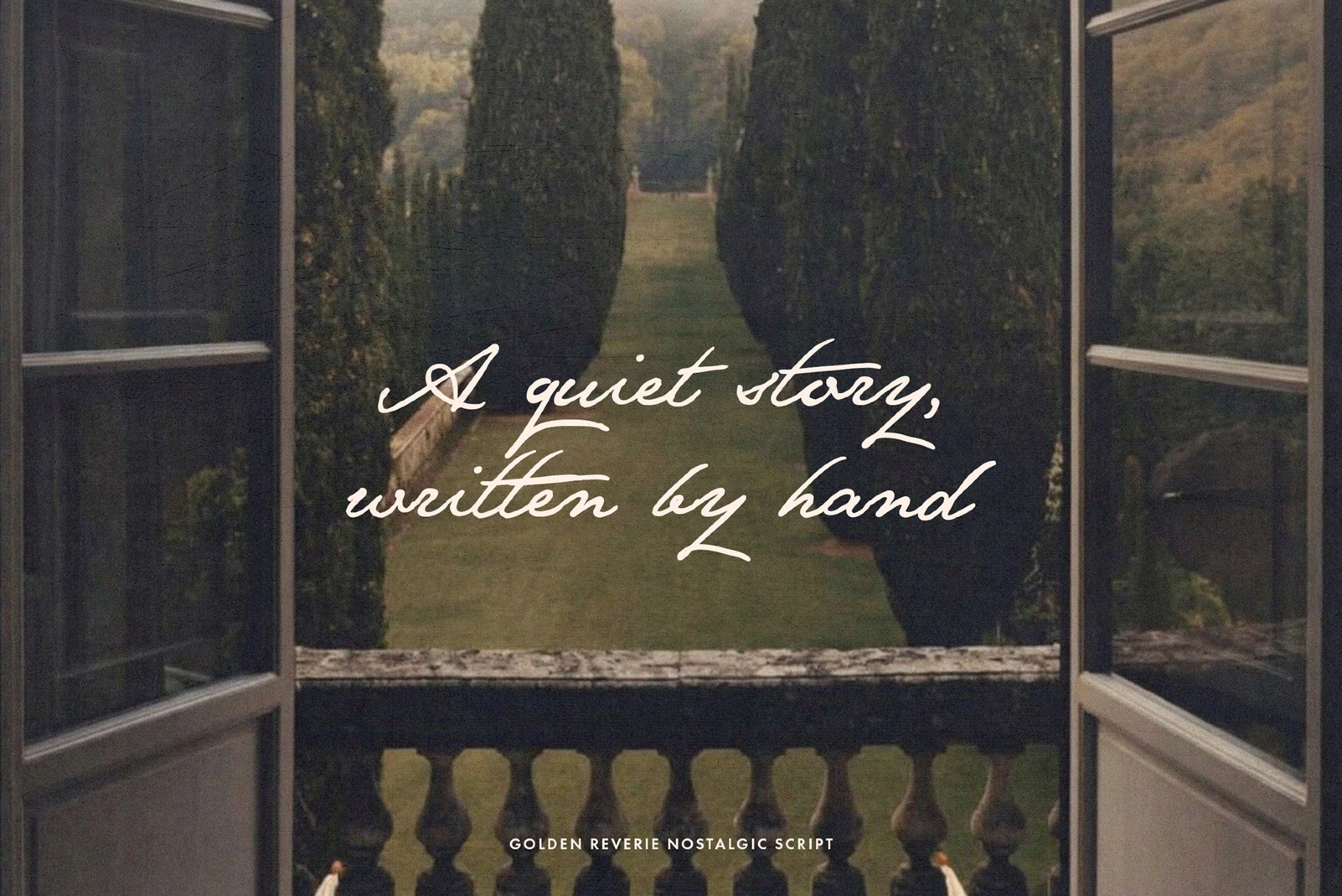 Golden Reverie — Nostalgic Script