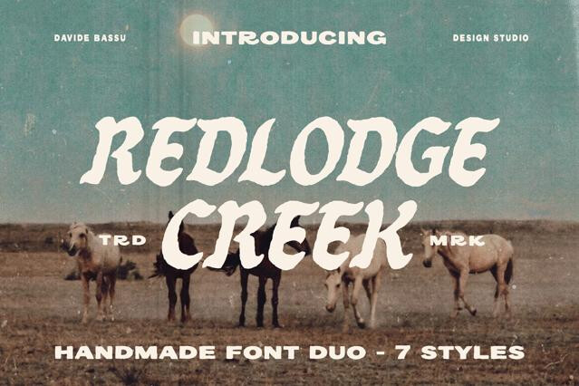REDLODGE FONT DUO + Extra