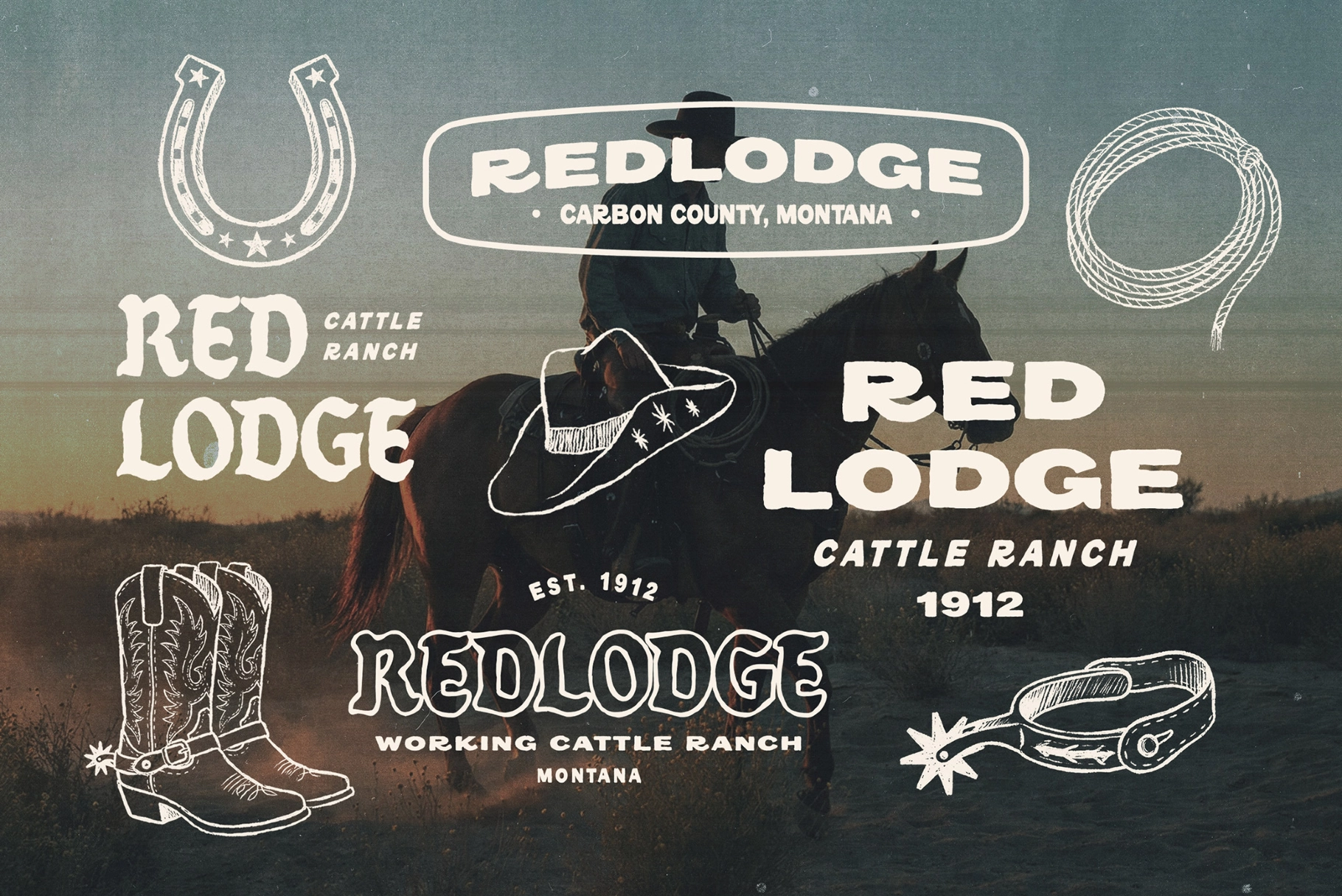 REDLODGE FONT DUO + Extra