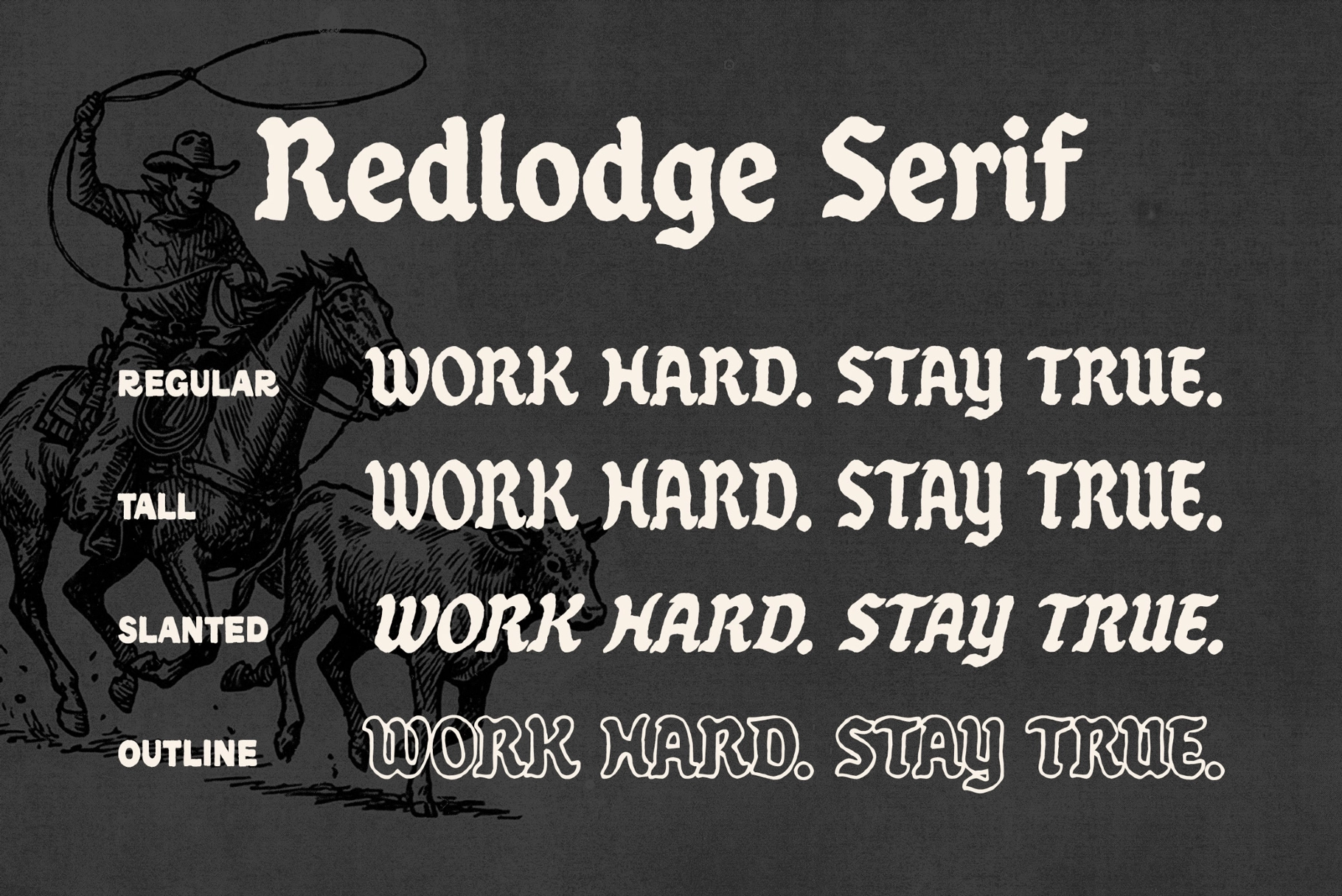 REDLODGE FONT DUO + Extra