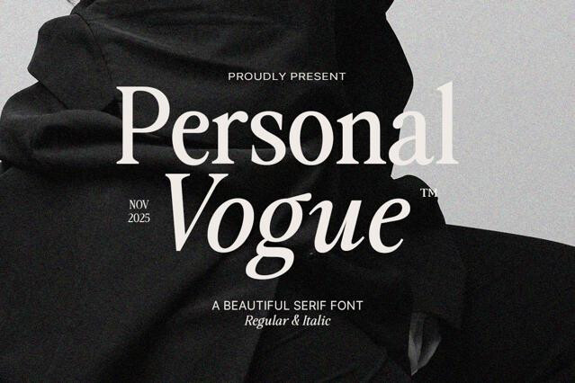 Personal Vogue Font