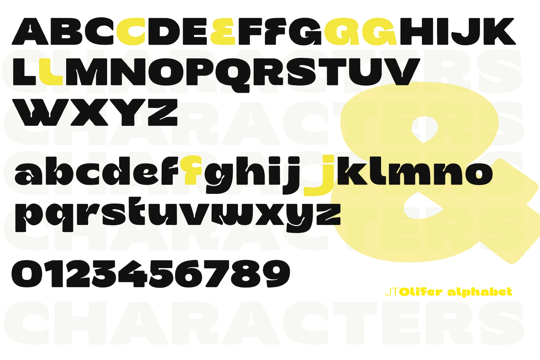 JT Olifer - 40 Font Family