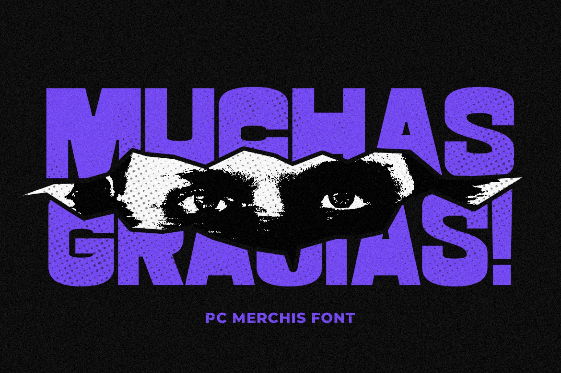 PC Merchis - Modern Brutalism Font
