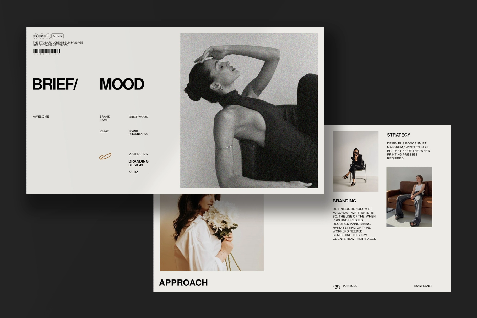 Mood And Brief Template