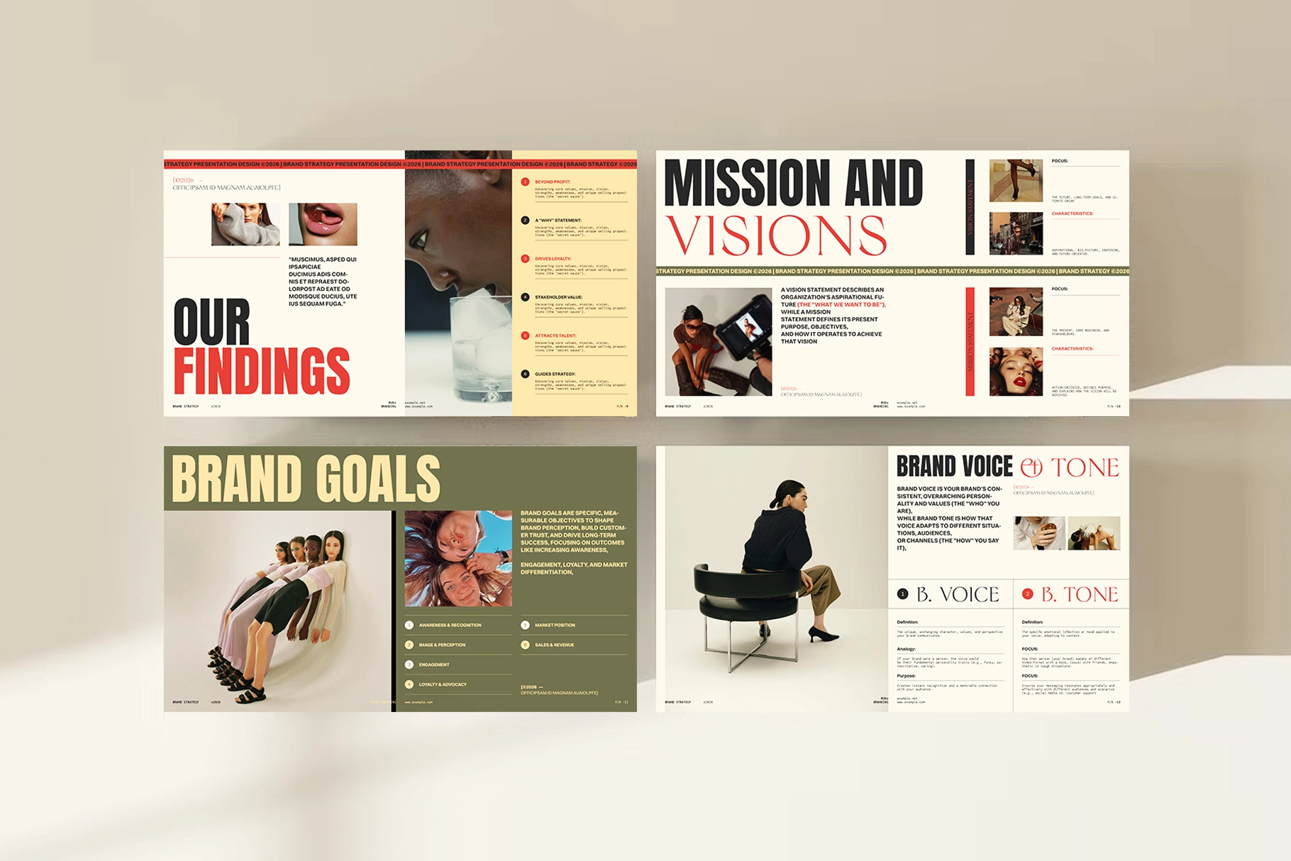 Brand Strategy Presentation Template