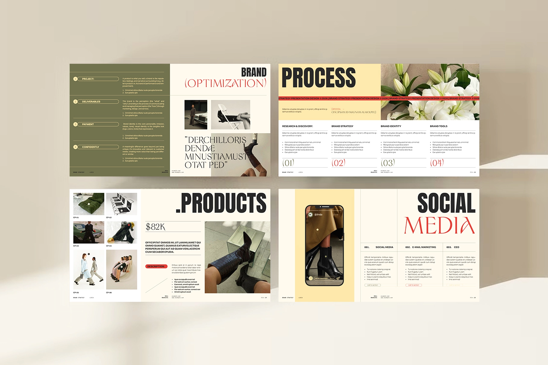 Brand Strategy Presentation Template