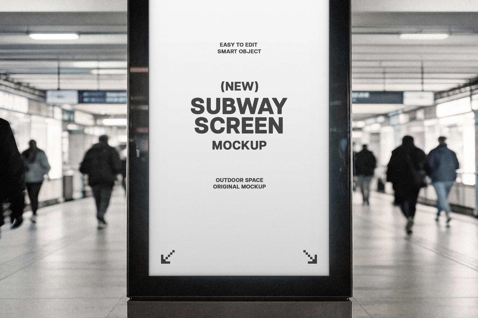 Underground Vertical Screen Mockup