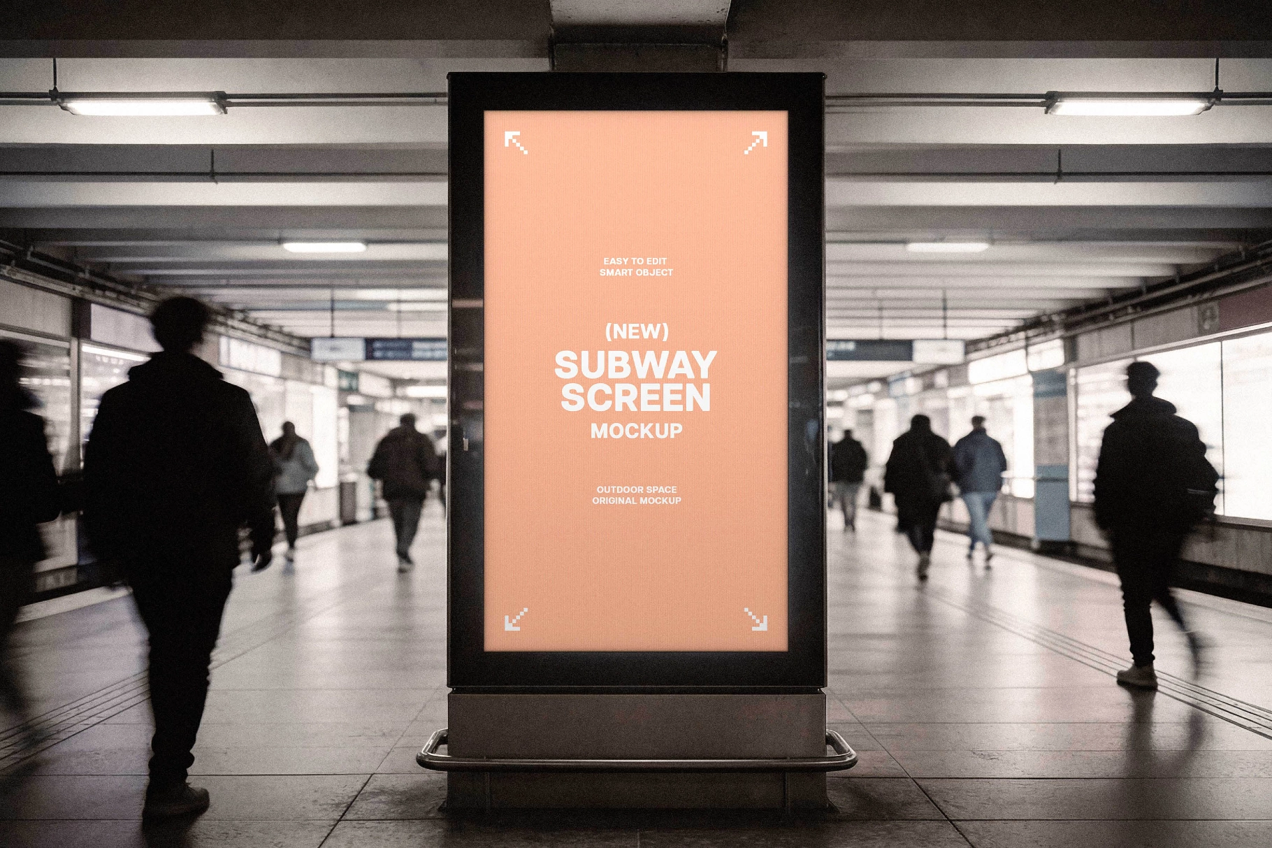 Underground Vertical Screen Mockup
