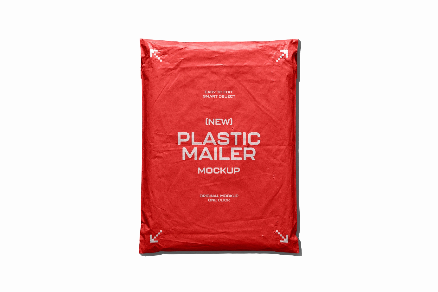 Plastic Mailer Bag Mockup