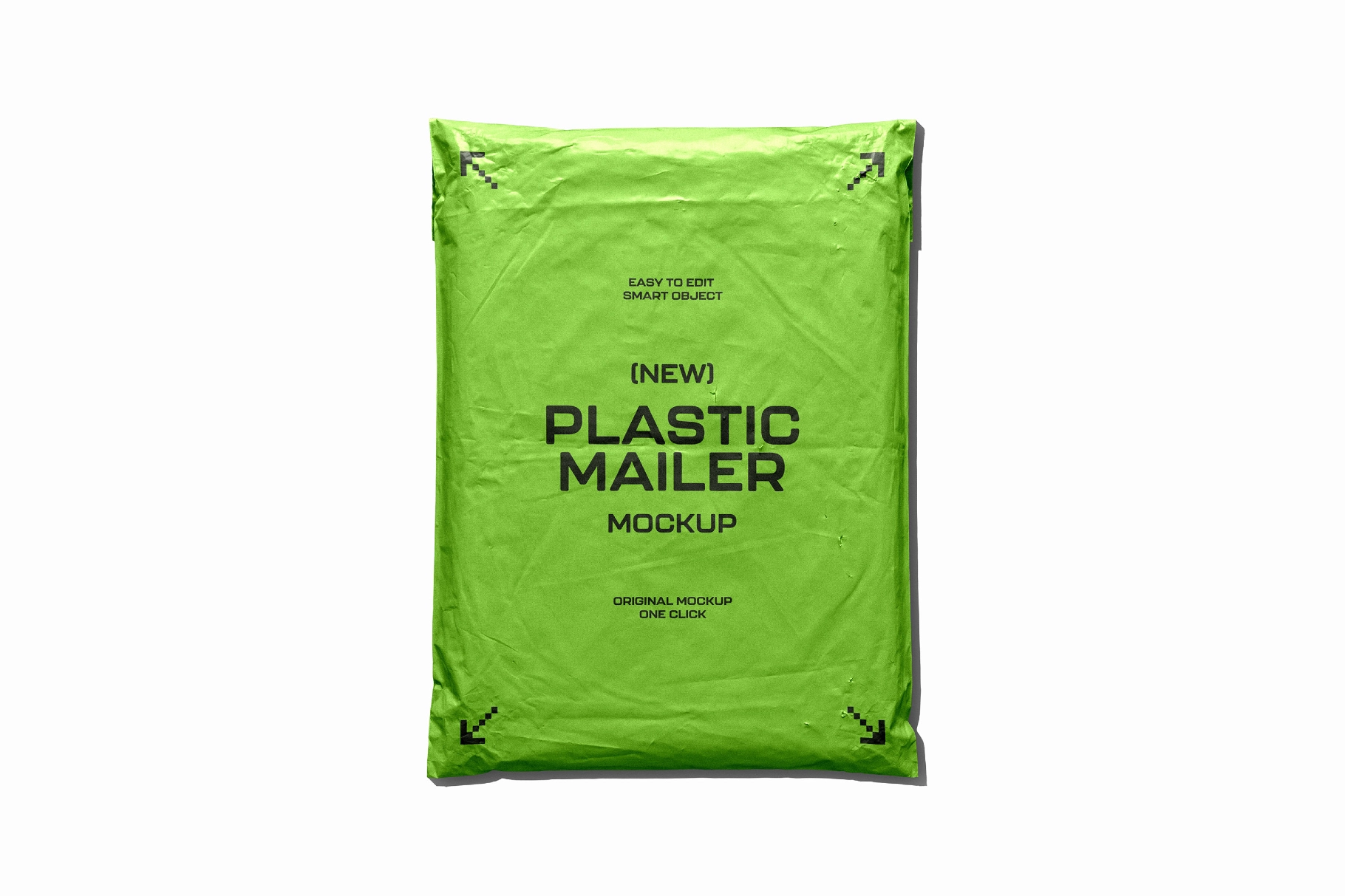 Plastic Mailer Bag Mockup