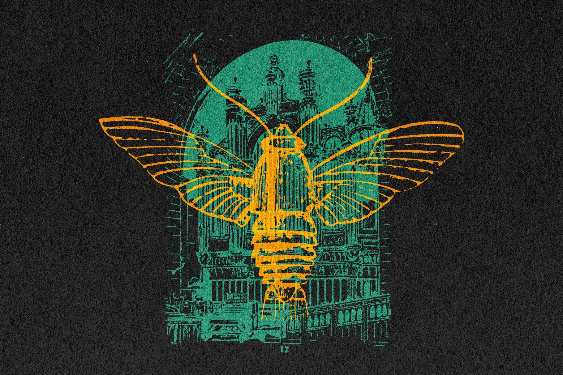 Vintage Overprint Effect