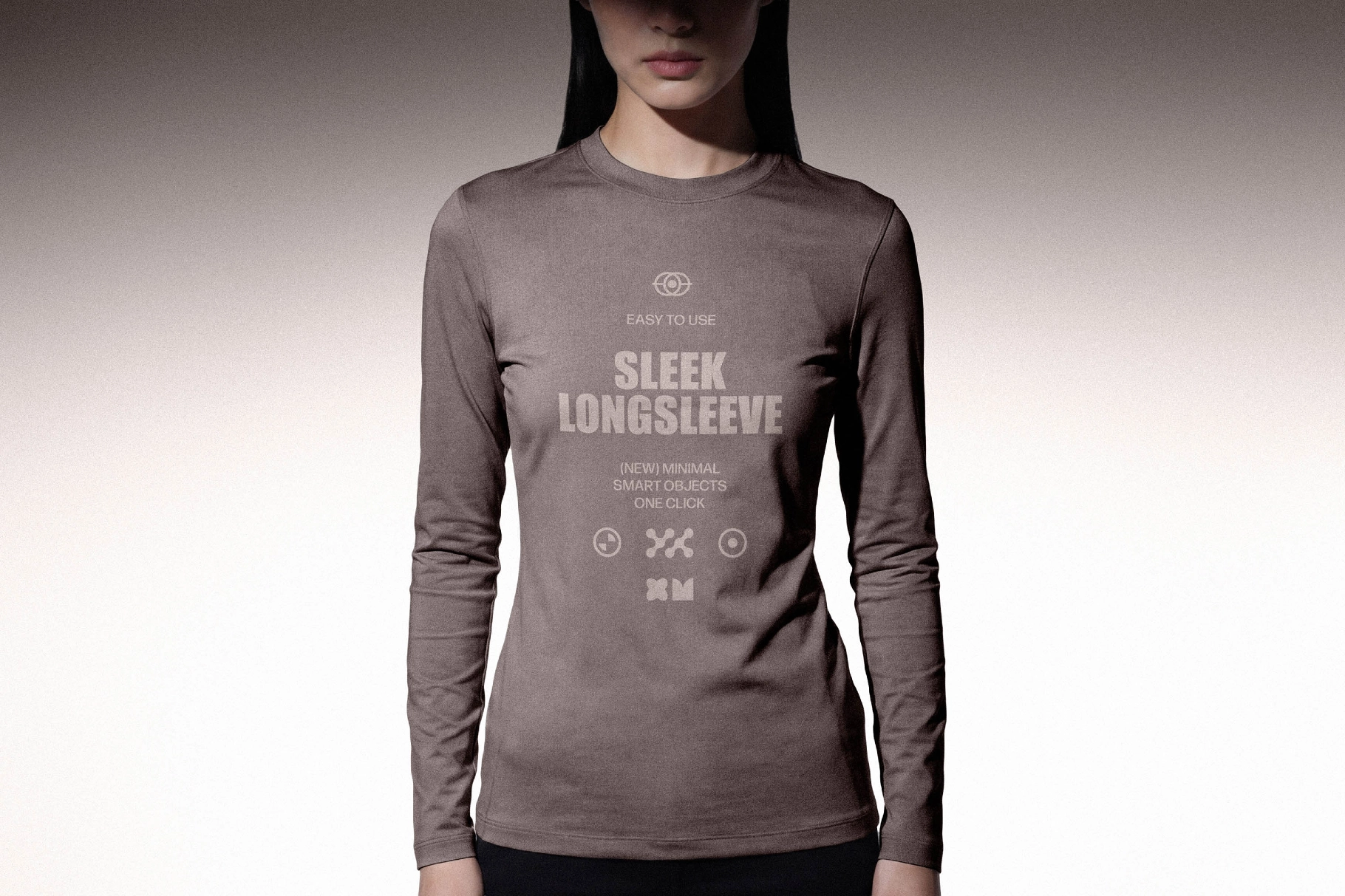 Women's Sleek Longsleeve Mockup