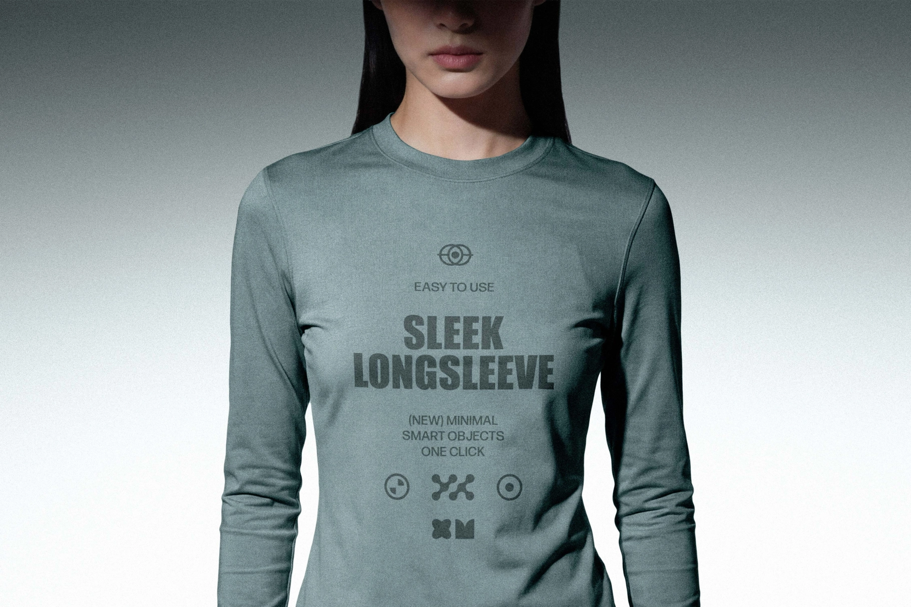 Women's Sleek Longsleeve Mockup