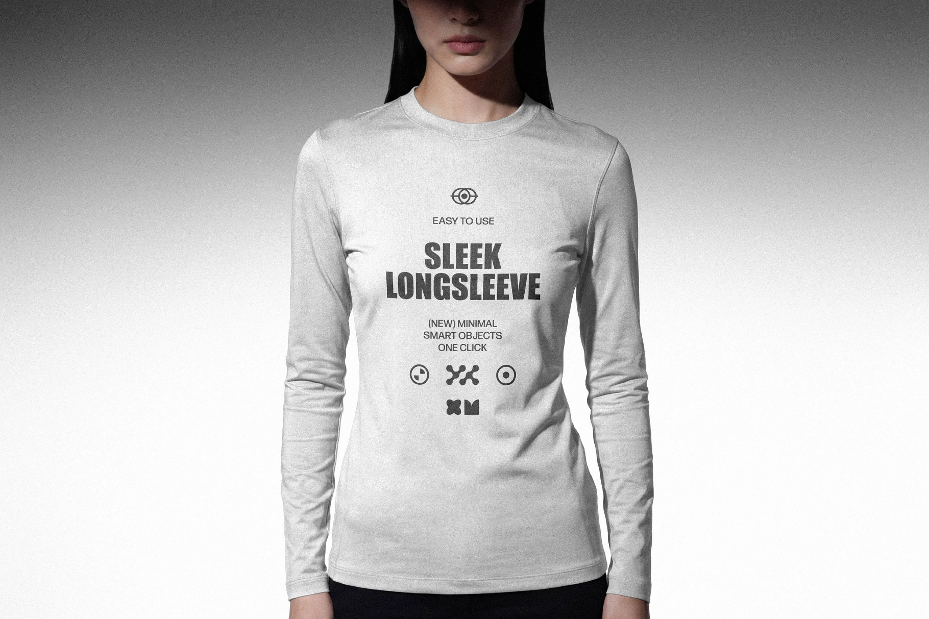 Women's Sleek Longsleeve Mockup