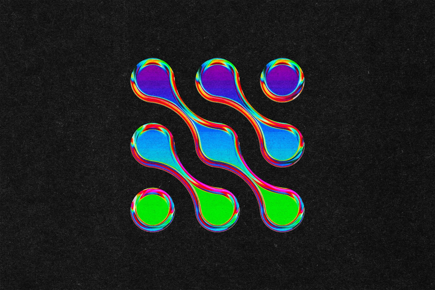 Prismic Chrome Logo Effect