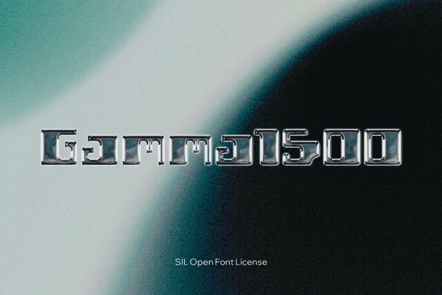 Gamma1500 Font